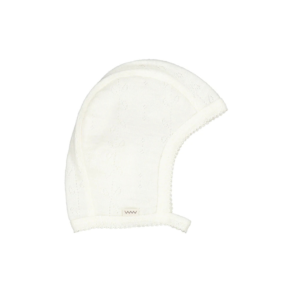 Baby Boys & Girls White Wool Hat