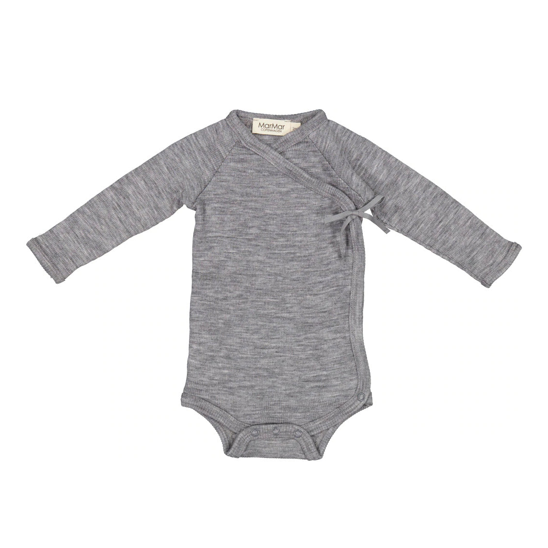 Baby Boys & Girls Grey Wool Babysuit