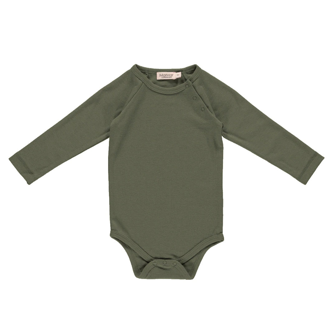 Baby Boys & Girls Green Babysuit
