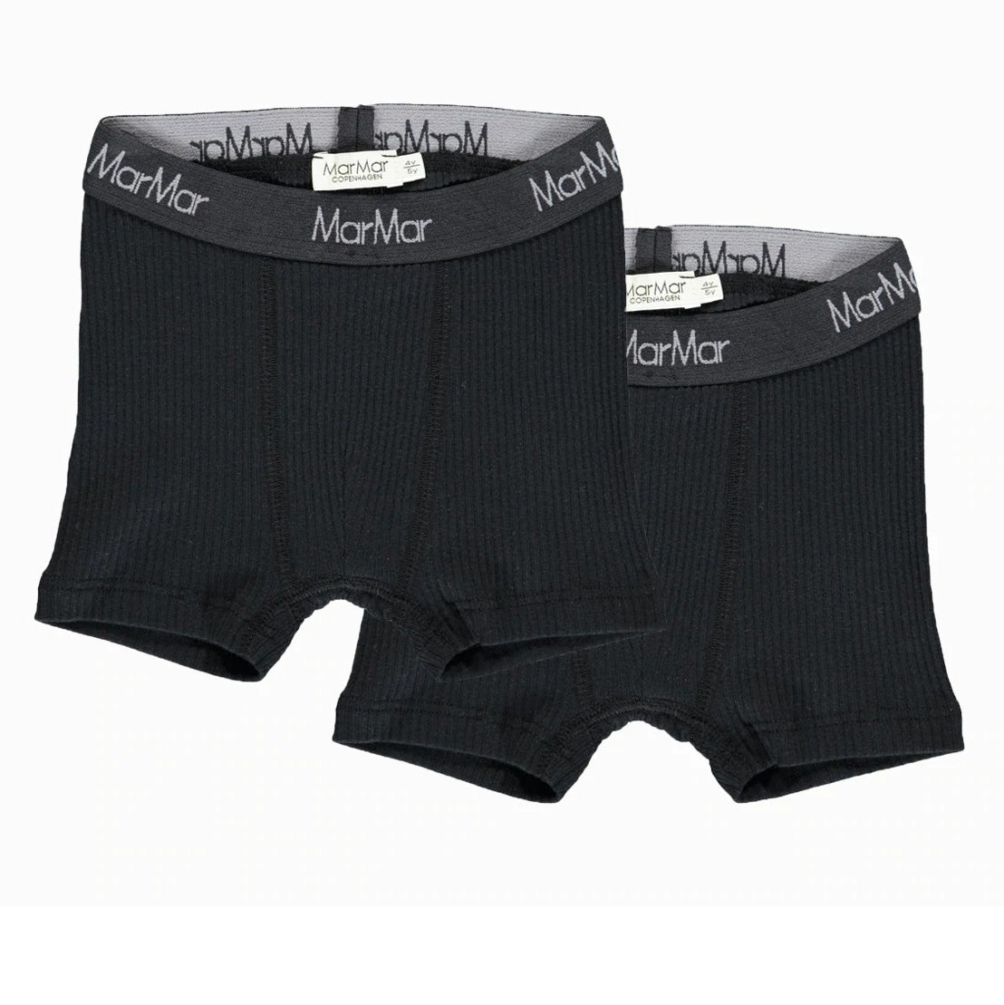 Boys Black Underwear Set (2 Pack)