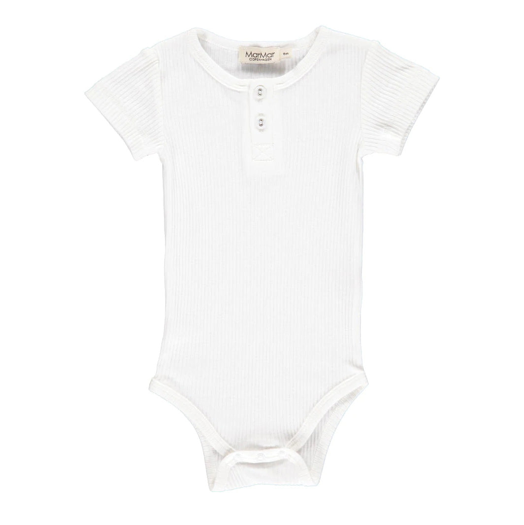 Baby Boys & Girls White Babysuit