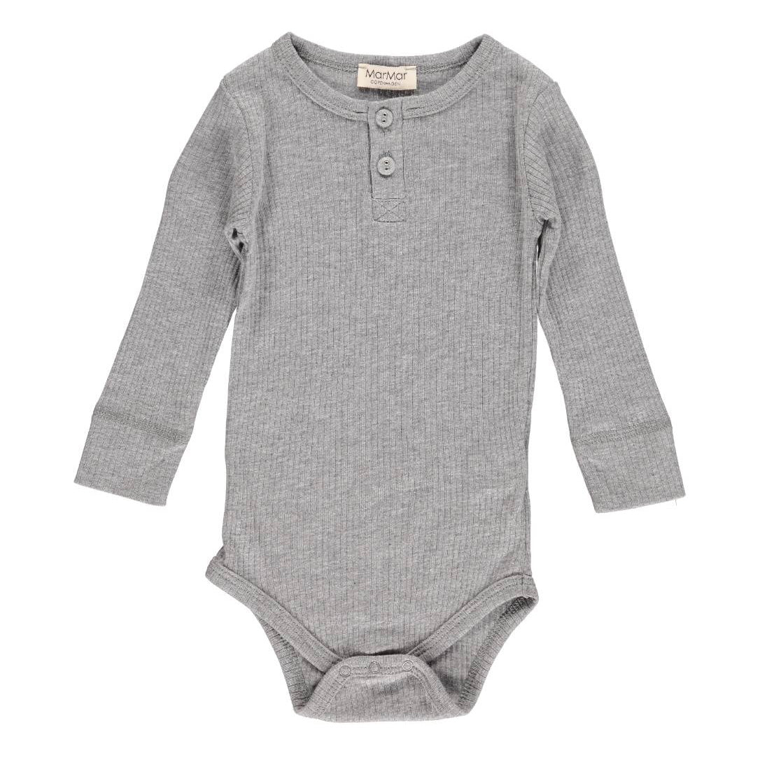 Baby Boys & Girls Grey Babysuit