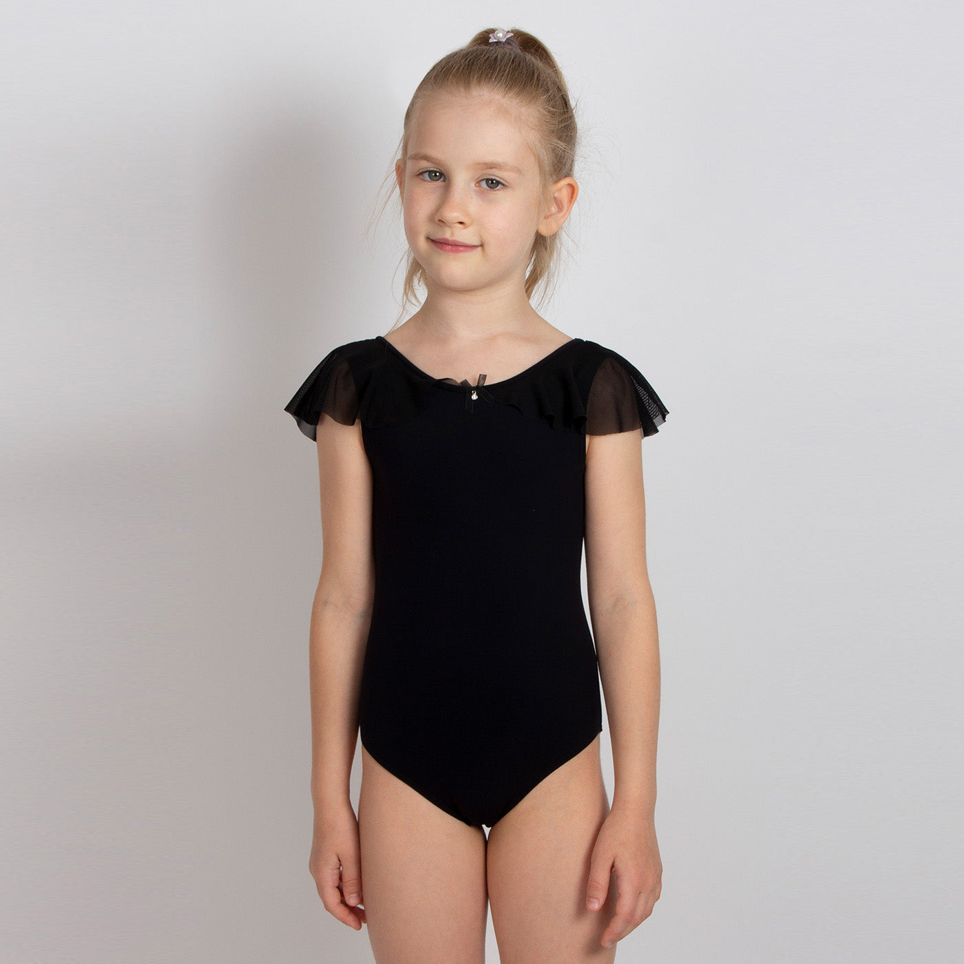 Girls Black Ballet Onesies