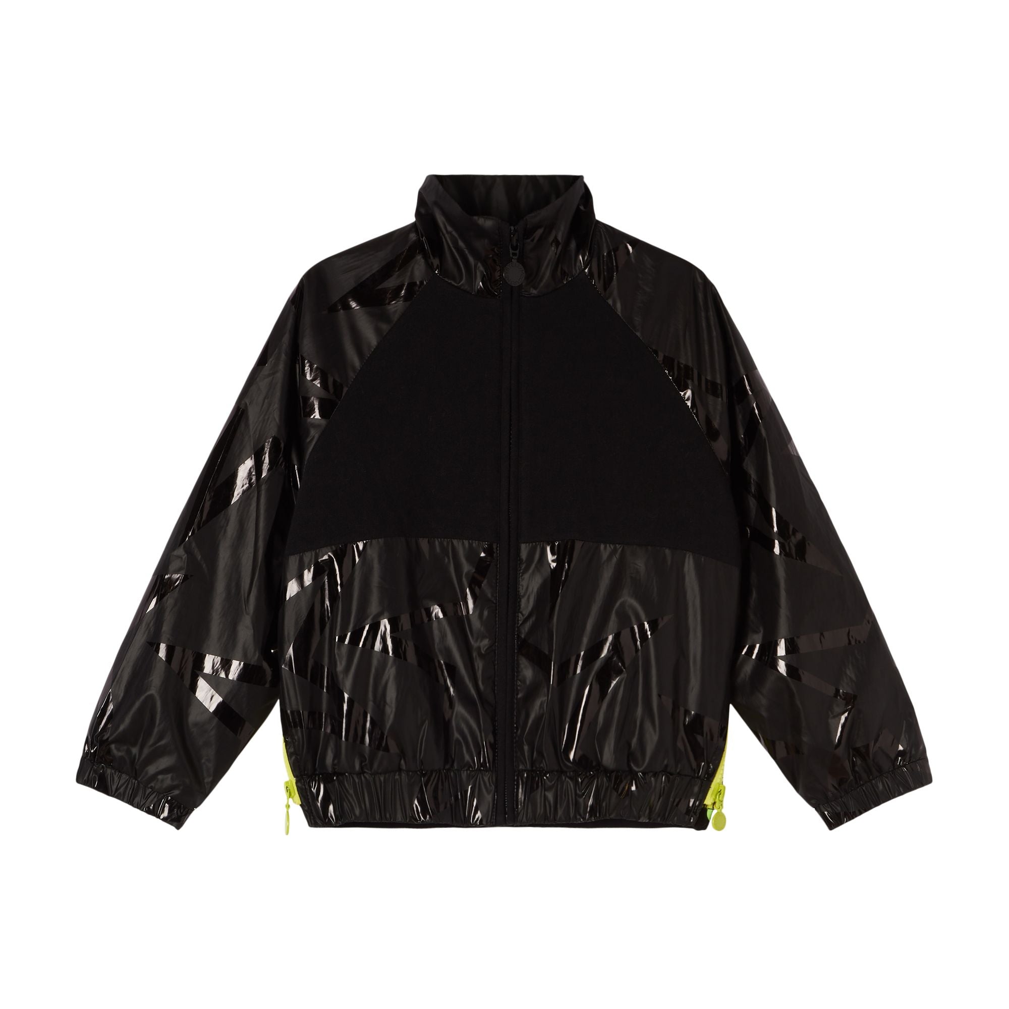 Boys & Girls Black Zip Top