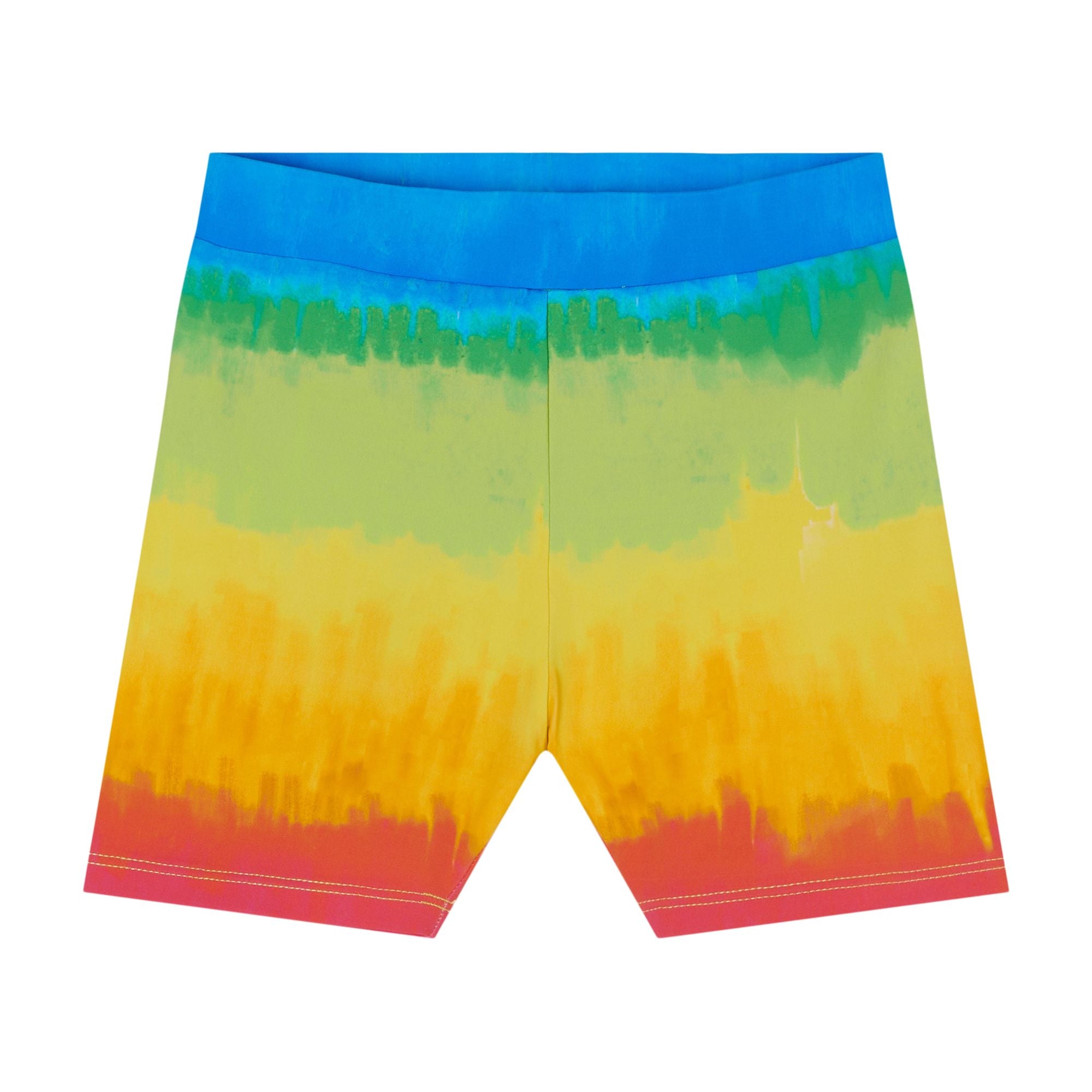 Girls Rainbow Short Leggings