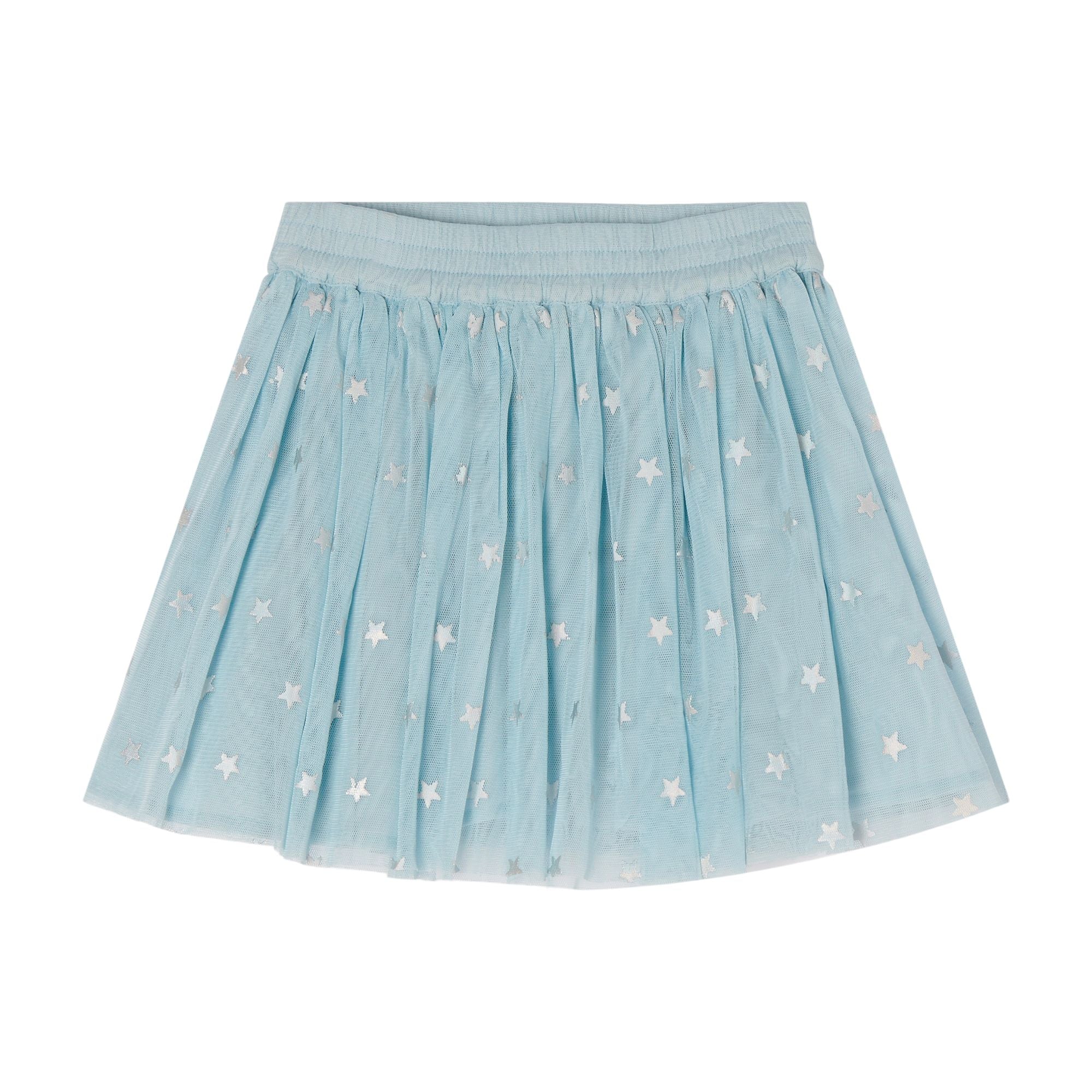 Girls Blue Star Skirt