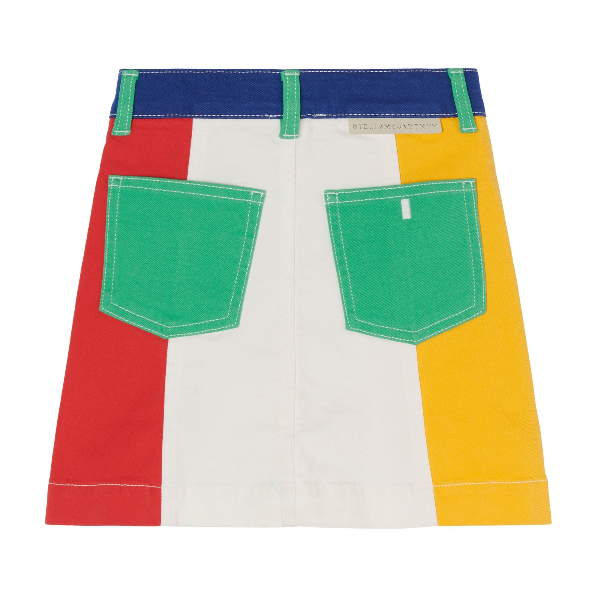 Girls Multicolor Cotton Skirt
