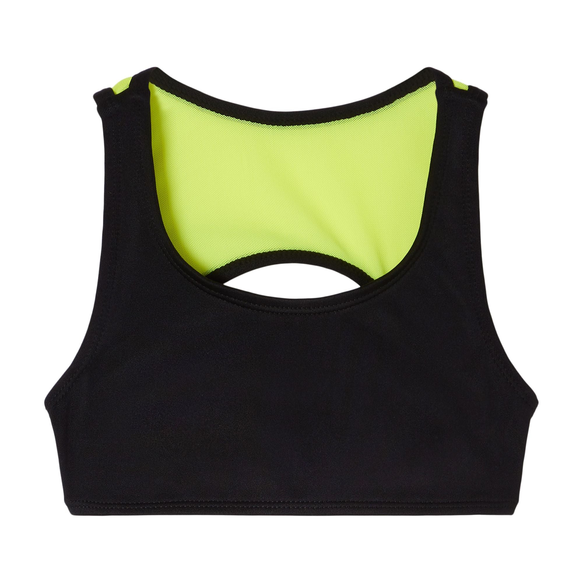 Girls Black Logo Sport T-Shirt