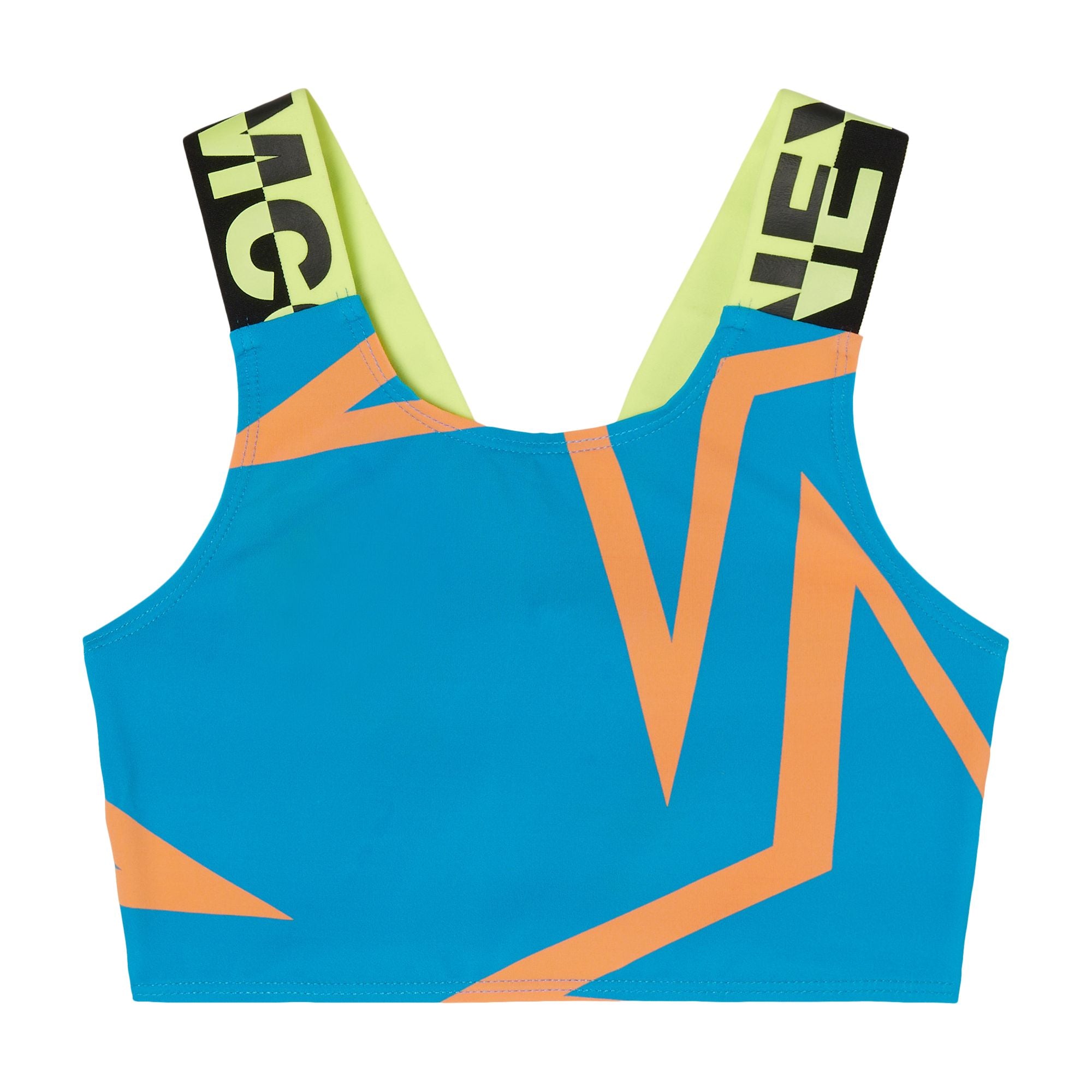 Girls Blue Logo Sport T-Shirt