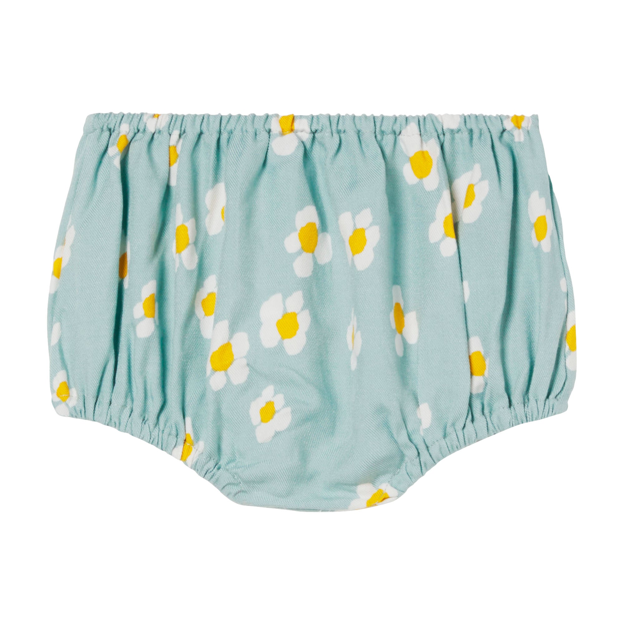 Baby Girls Blue Flowers Dress Set