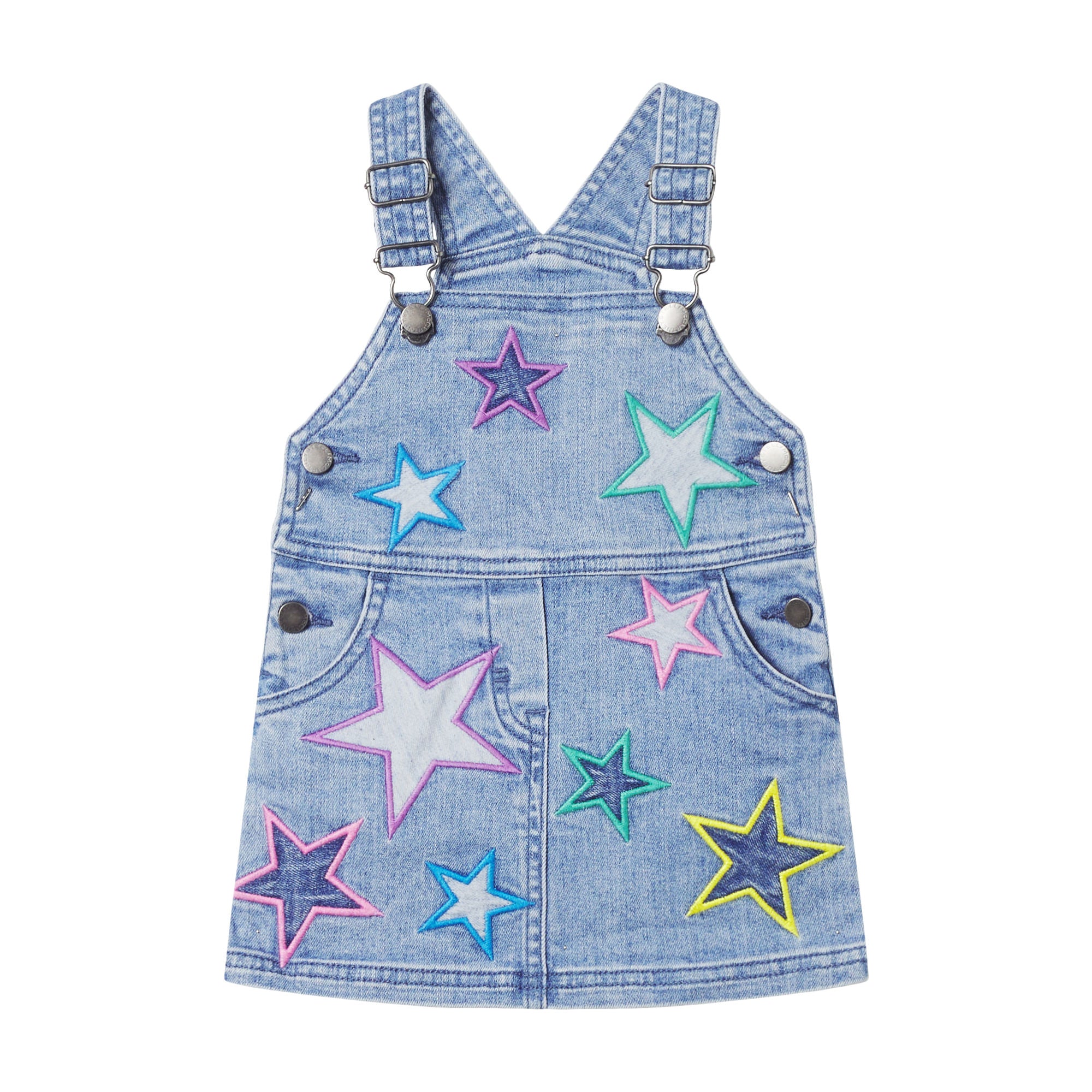 Baby Girls Blue Denim Dress