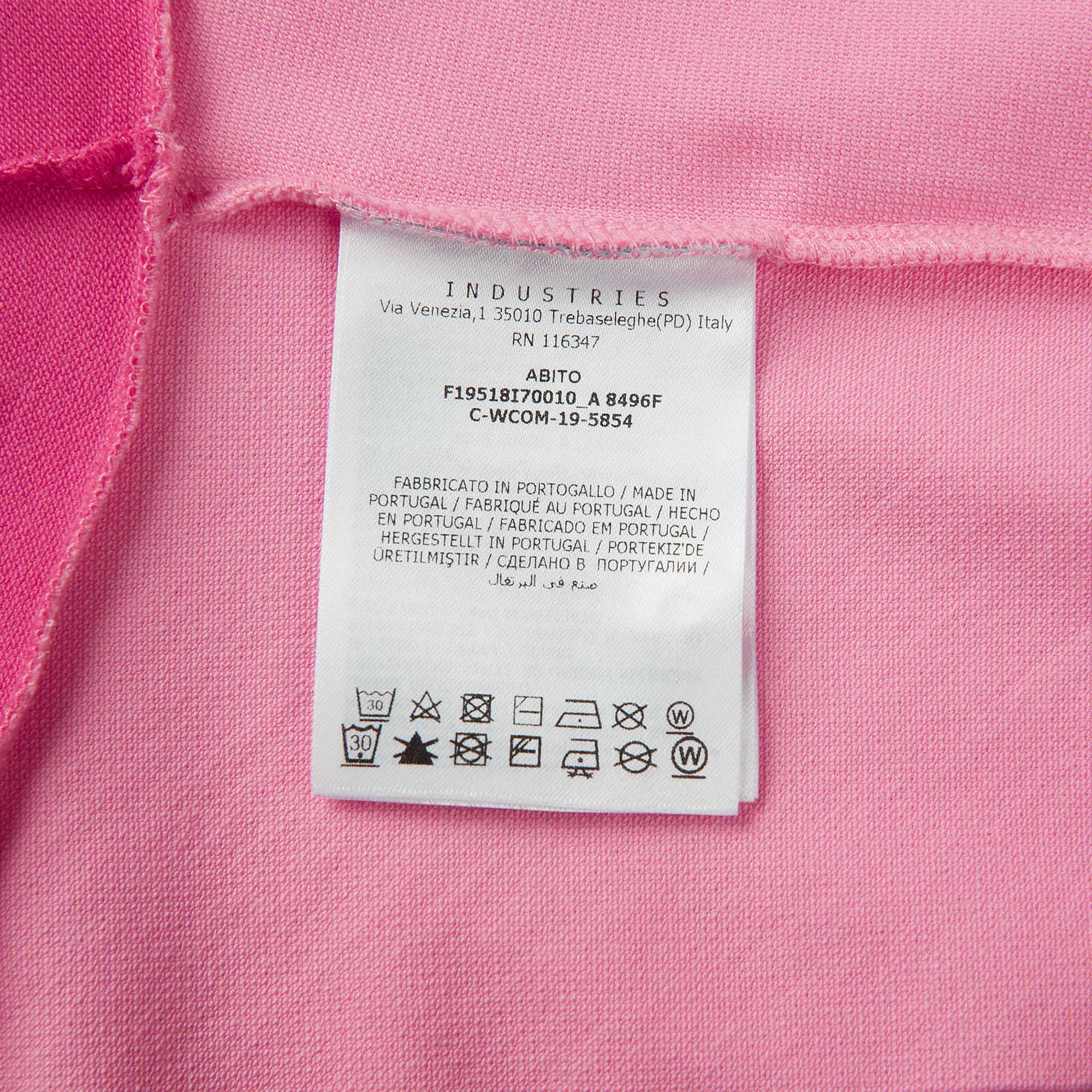 Baby Girls Bright Pink Cotton Set