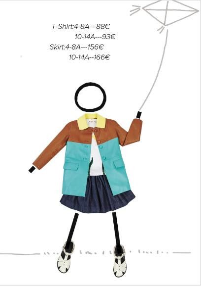 Girls Navy Blue Cotton Denim Skirt - CÉMAROSE | Children's Fashion Store - 2