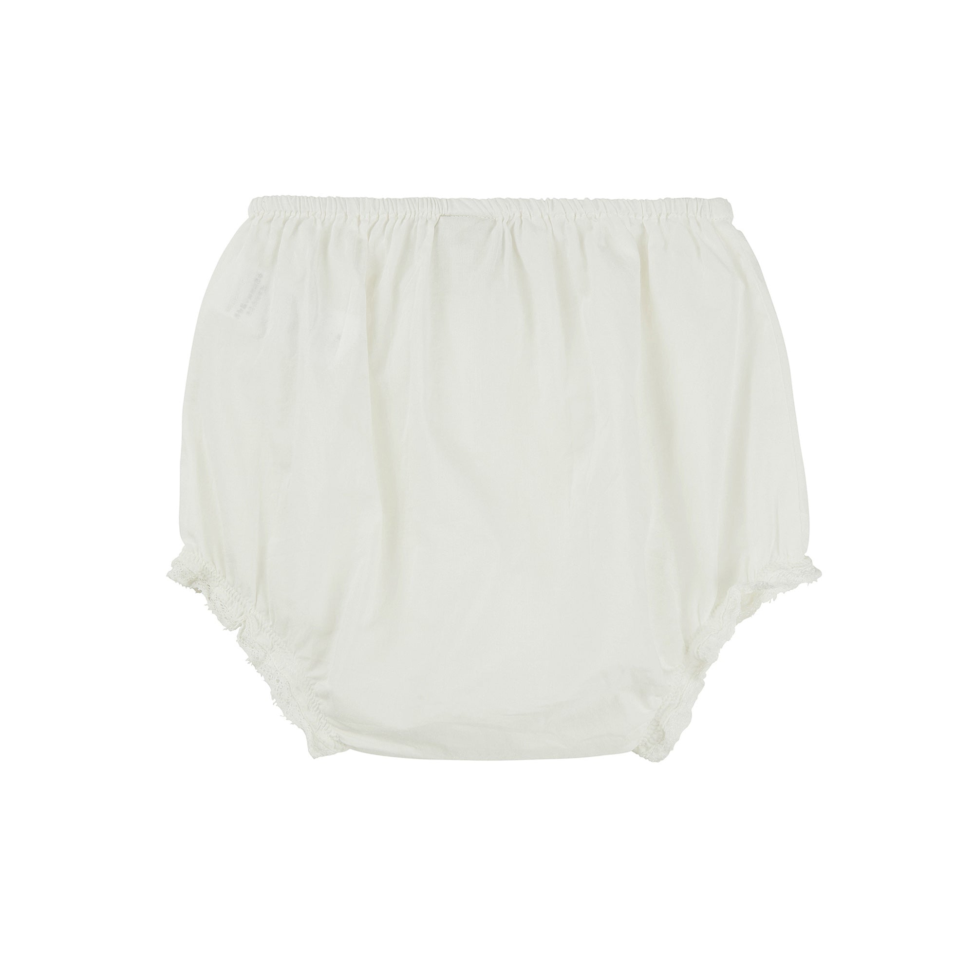 Baby Girls White Cotton Set