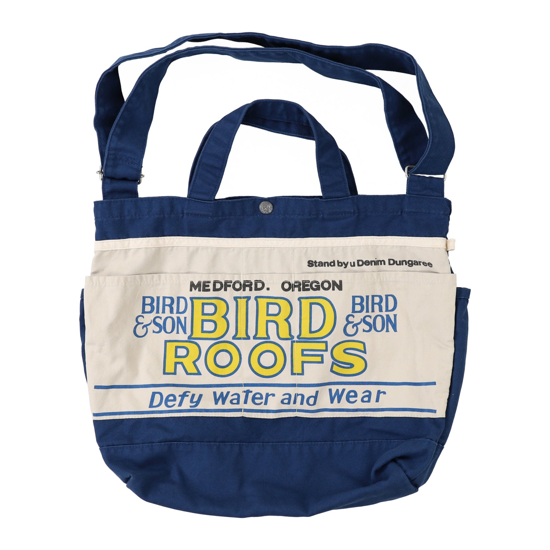 Boys & Girls Blue Logo Messenger Bag
