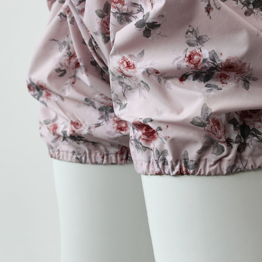 Girls Pink Floral Ballet Trousers