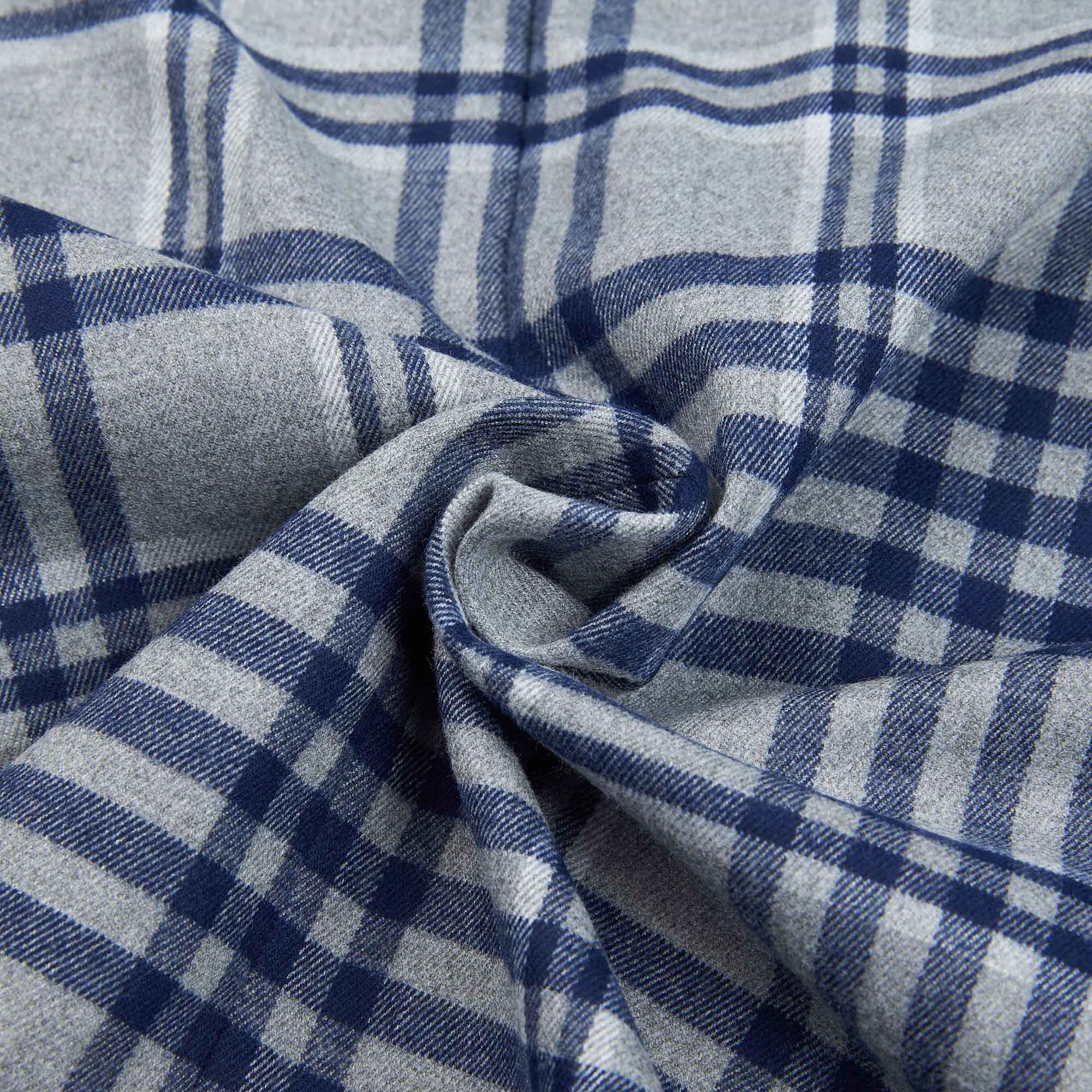 Girls Blue Check Dress