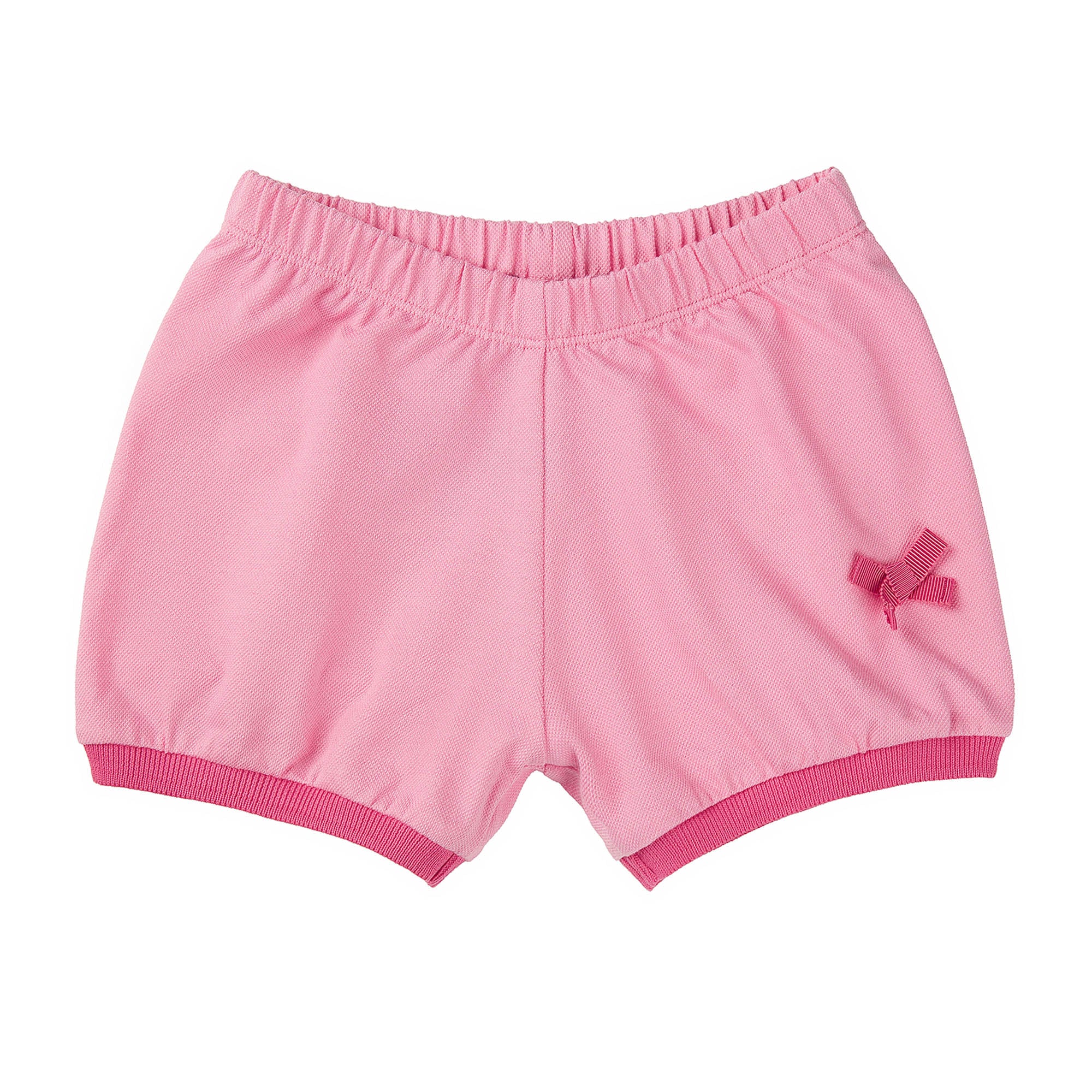 Baby Girls Bright Pink Cotton Set