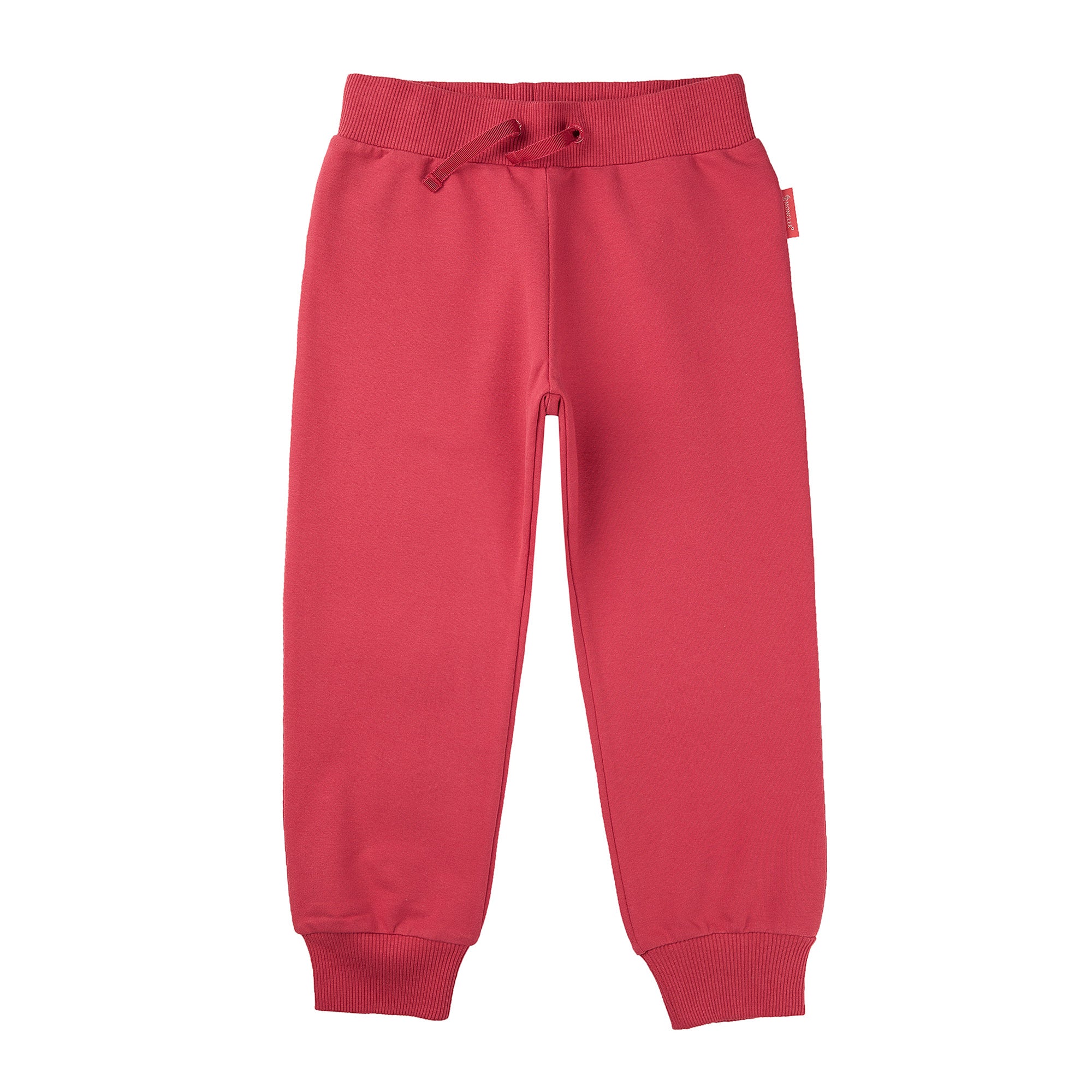 Girls Red Cotton Tracksuit