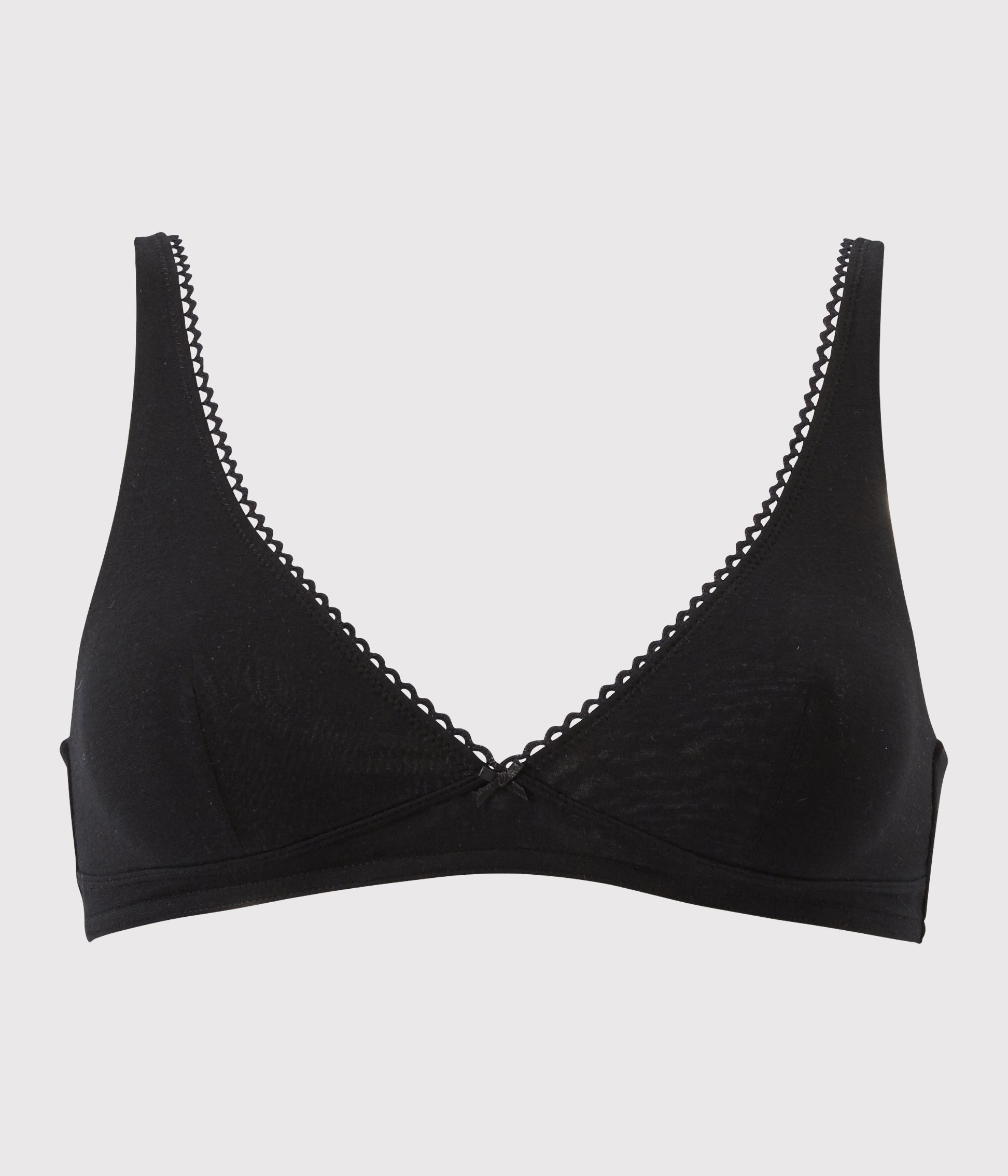 Girls Black Cotton Underwear