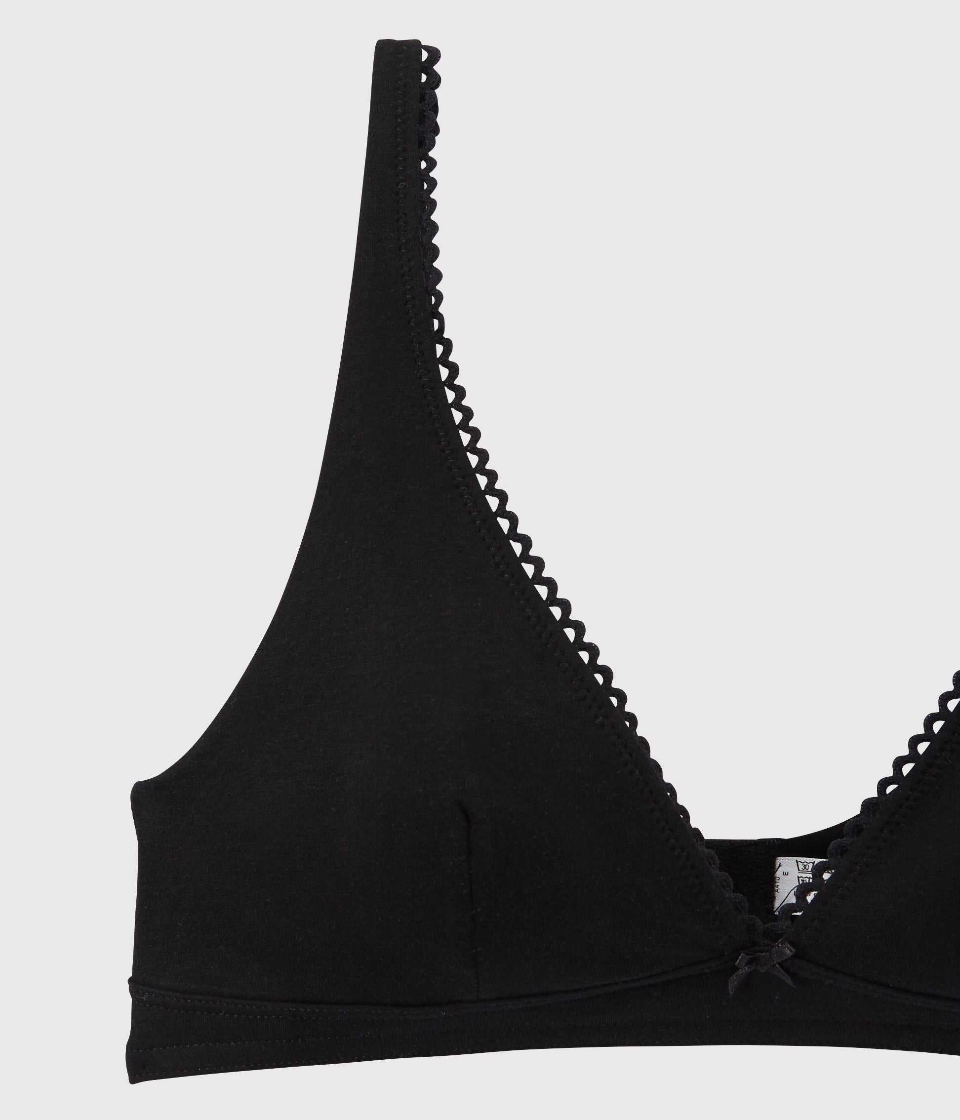 Girls Black Cotton Underwear