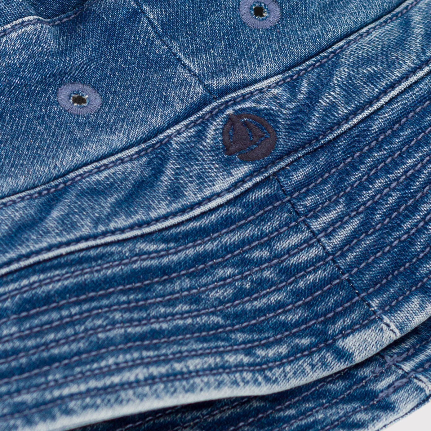 Boys & Girls Blue Denim Bucket Hat