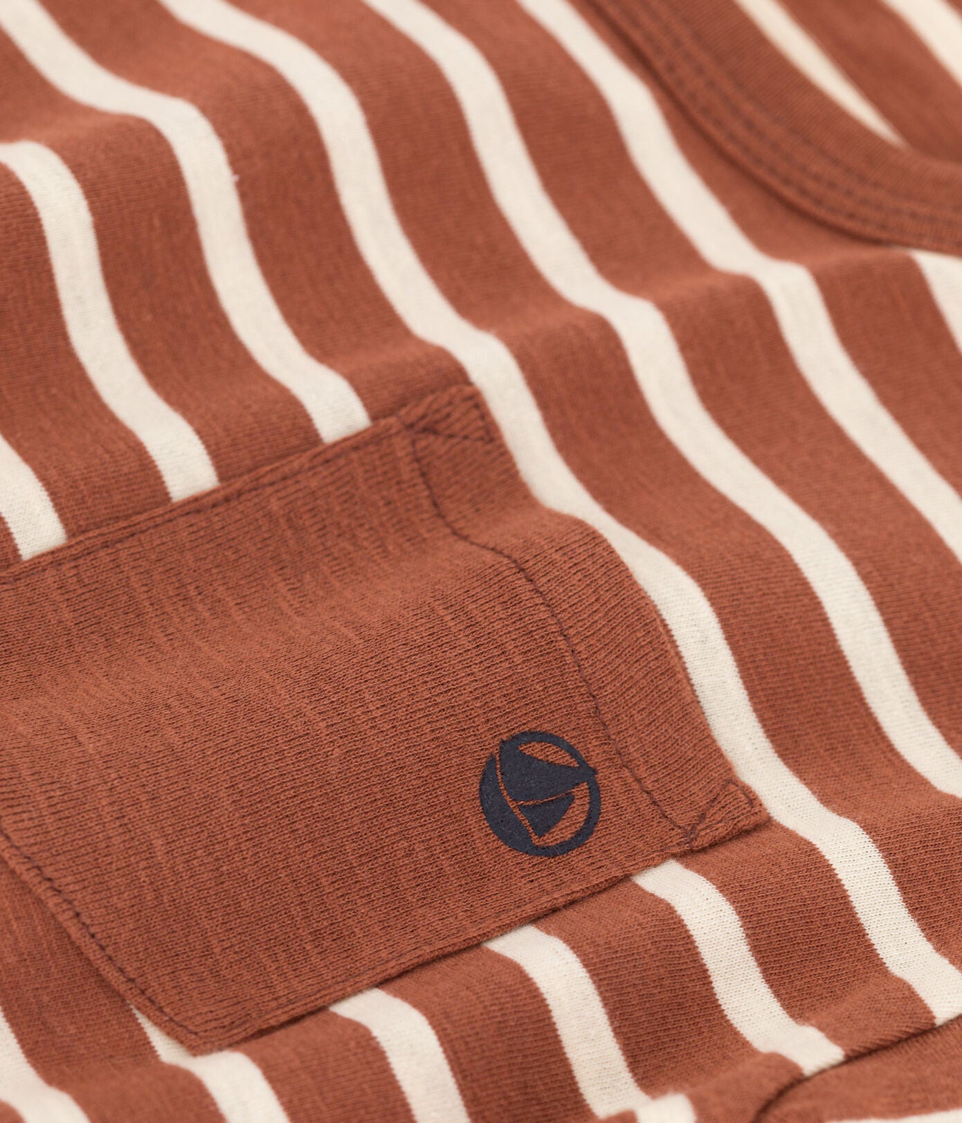 Boys Red Stripes Cotton T-Shirt