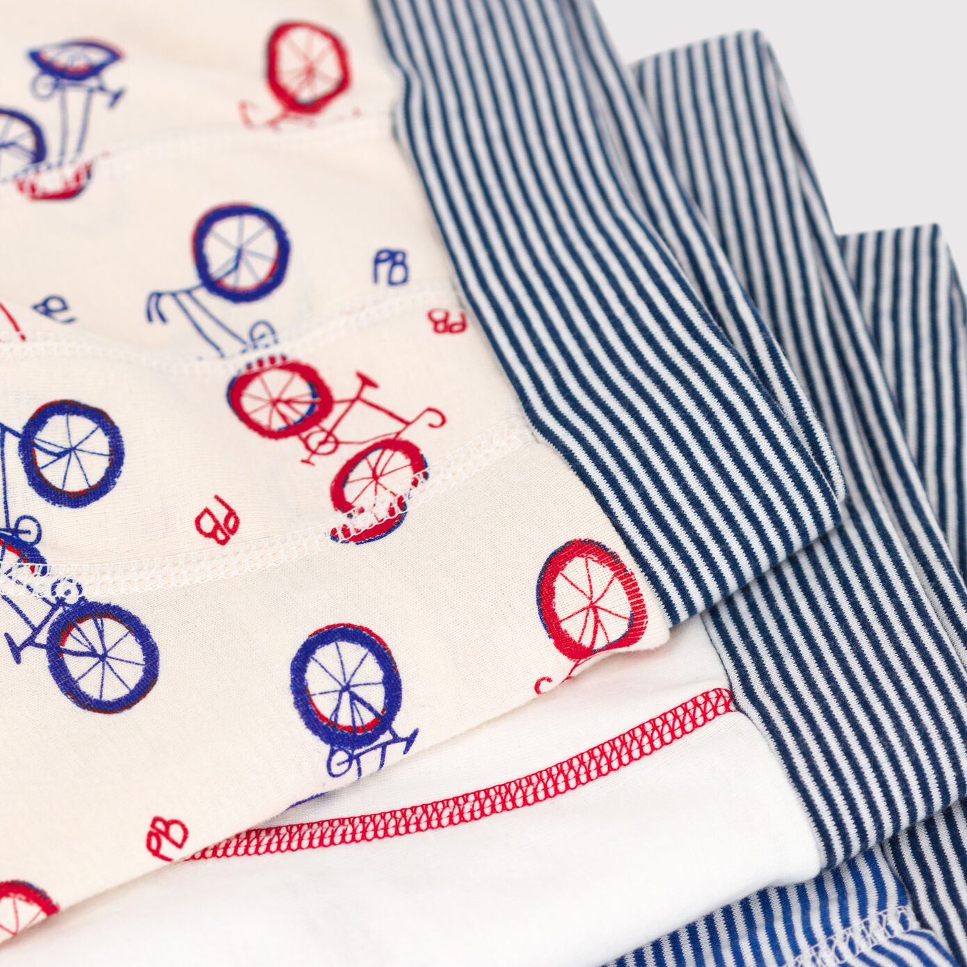 Boys Multicolor Cotton Underwear Set