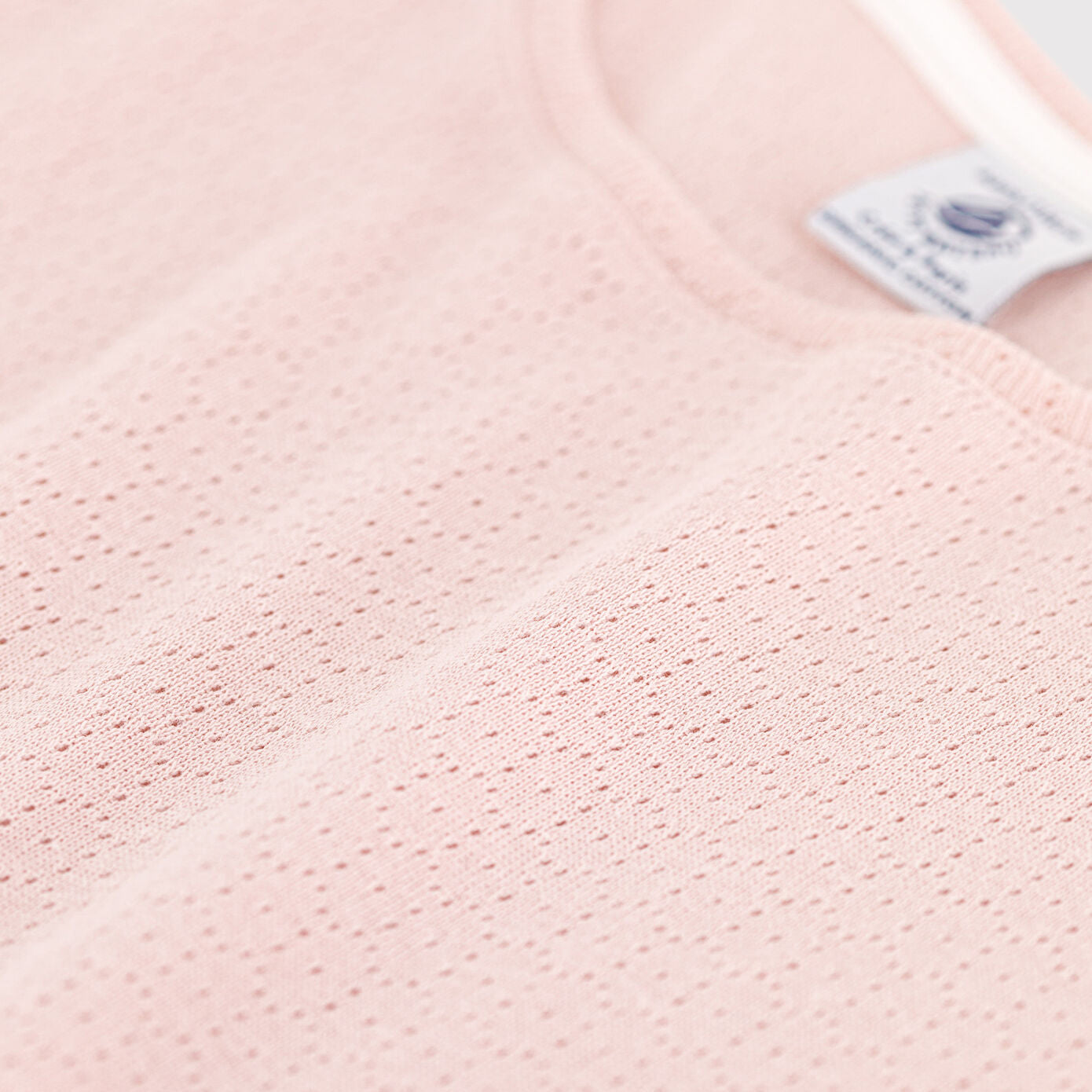 Girls Pink Hollow Cotton Nightwear Set