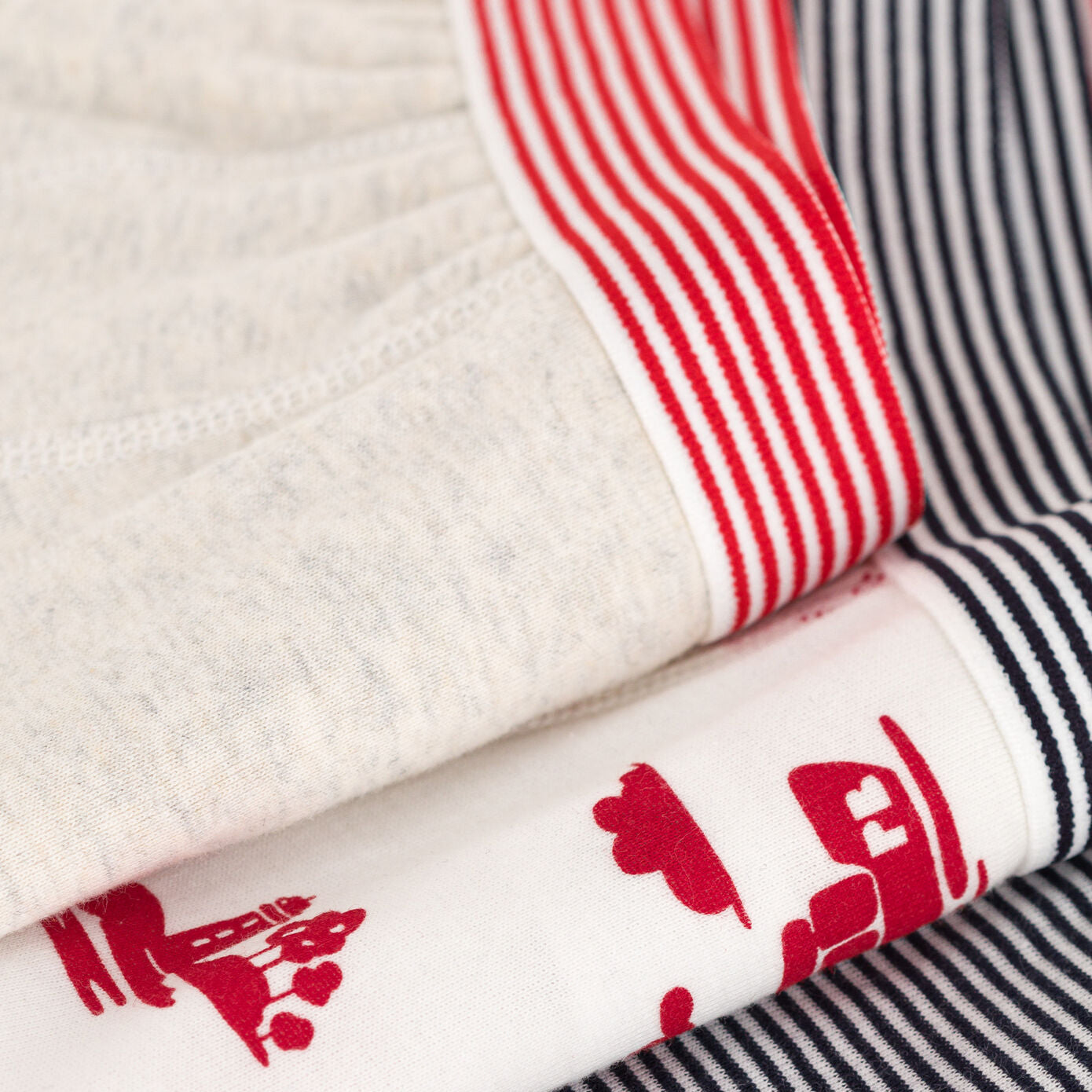 Boys Multicolor Cotton Underwear Set(3 Pack)