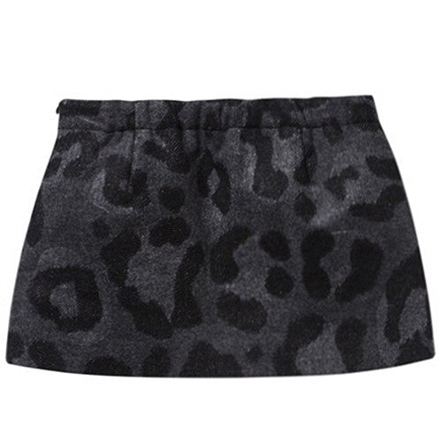 Girls Black Woven Skirt - CÉMAROSE | Children's Fashion Store - 3