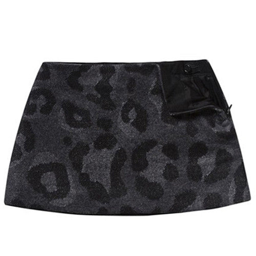 Girls Black Woven Skirt - CÉMAROSE | Children's Fashion Store - 1