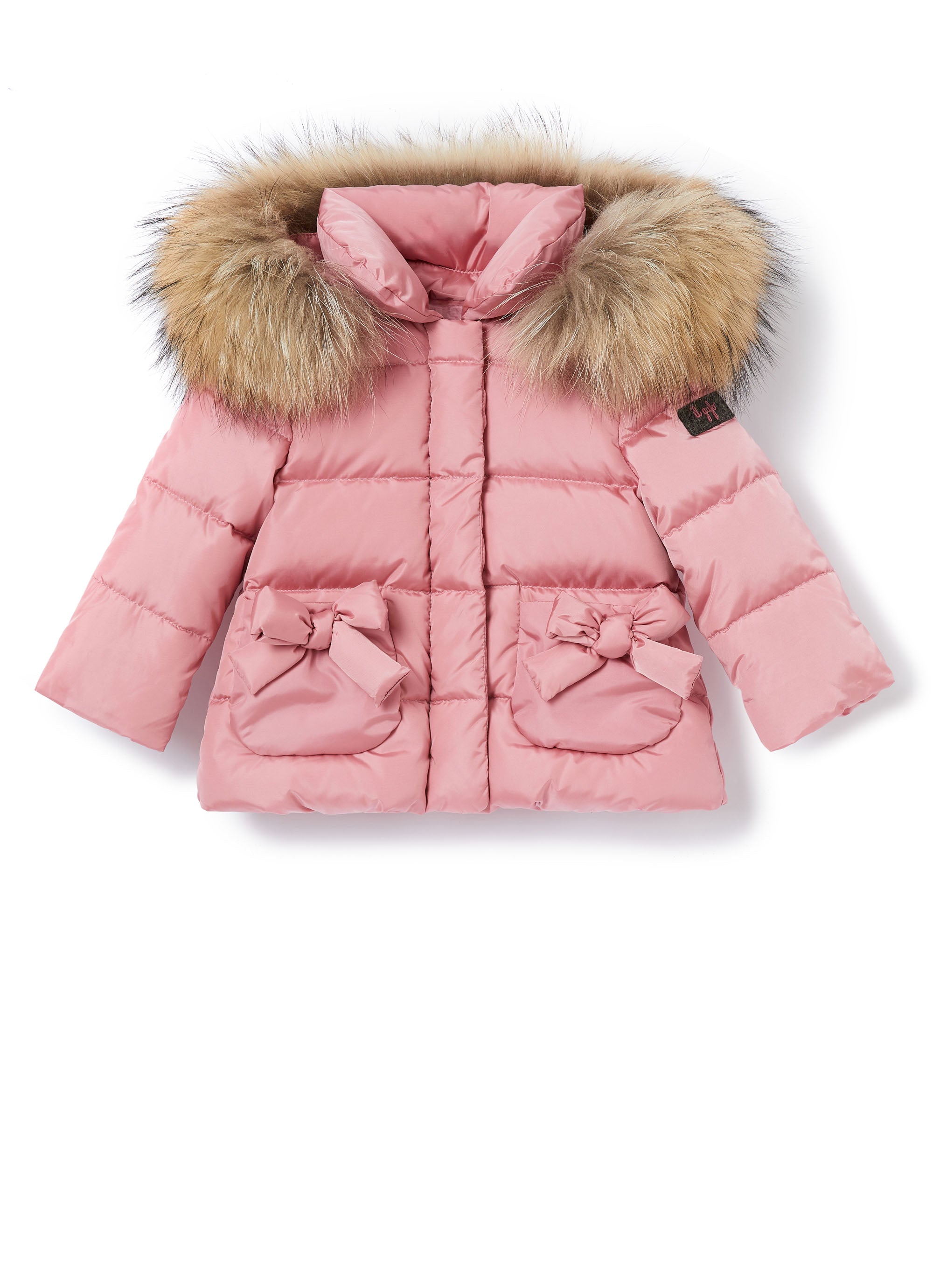 Baby Girls Cameo Rose Padded Down Jacket