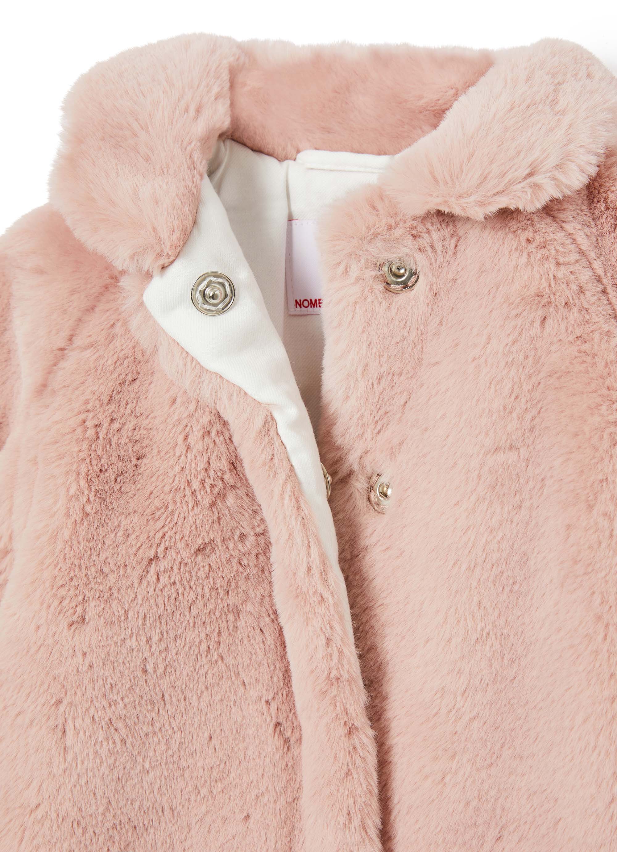 Baby Girls Powder Rose Coat