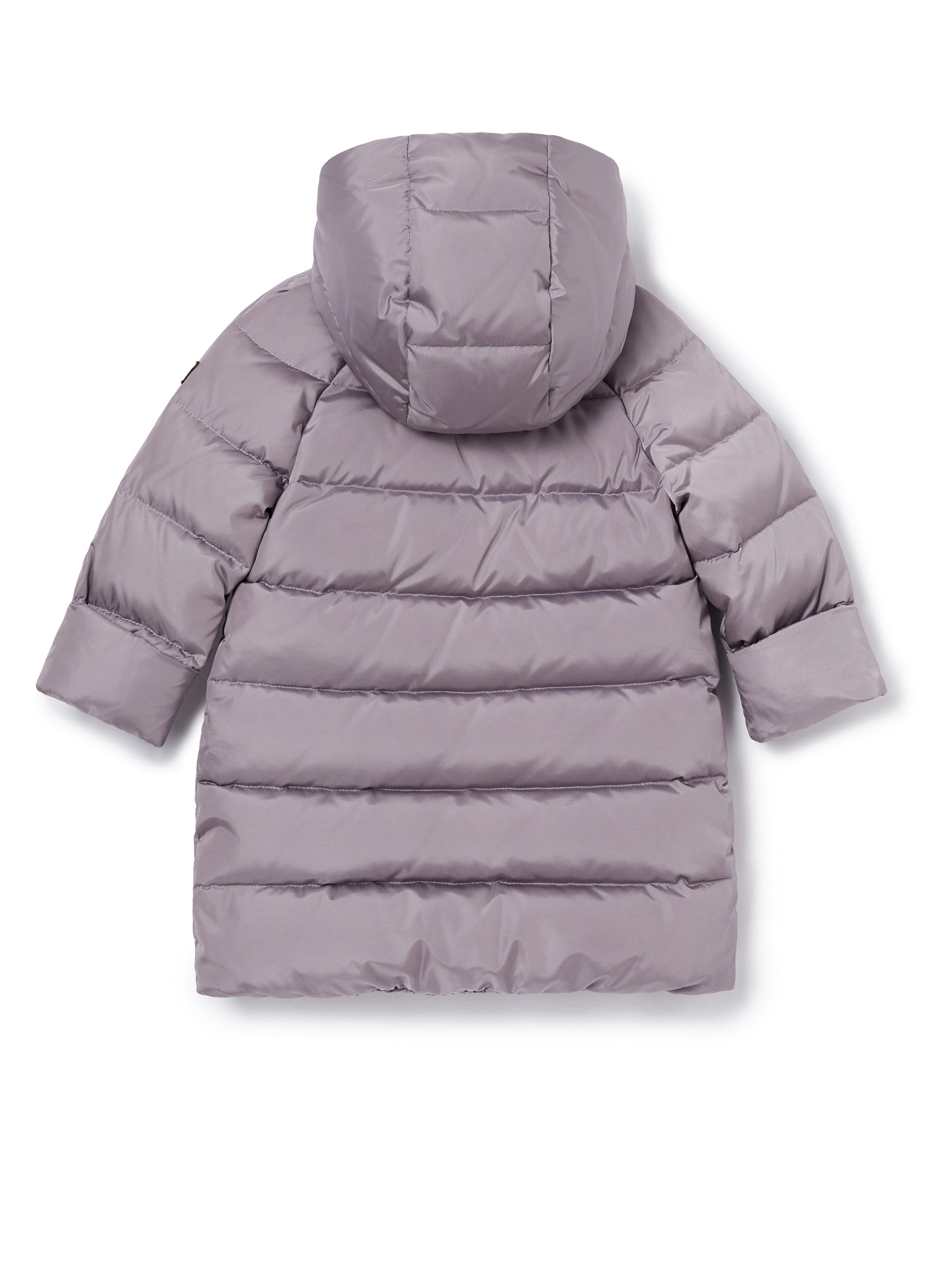 Girls Mauve Padded Down Coat