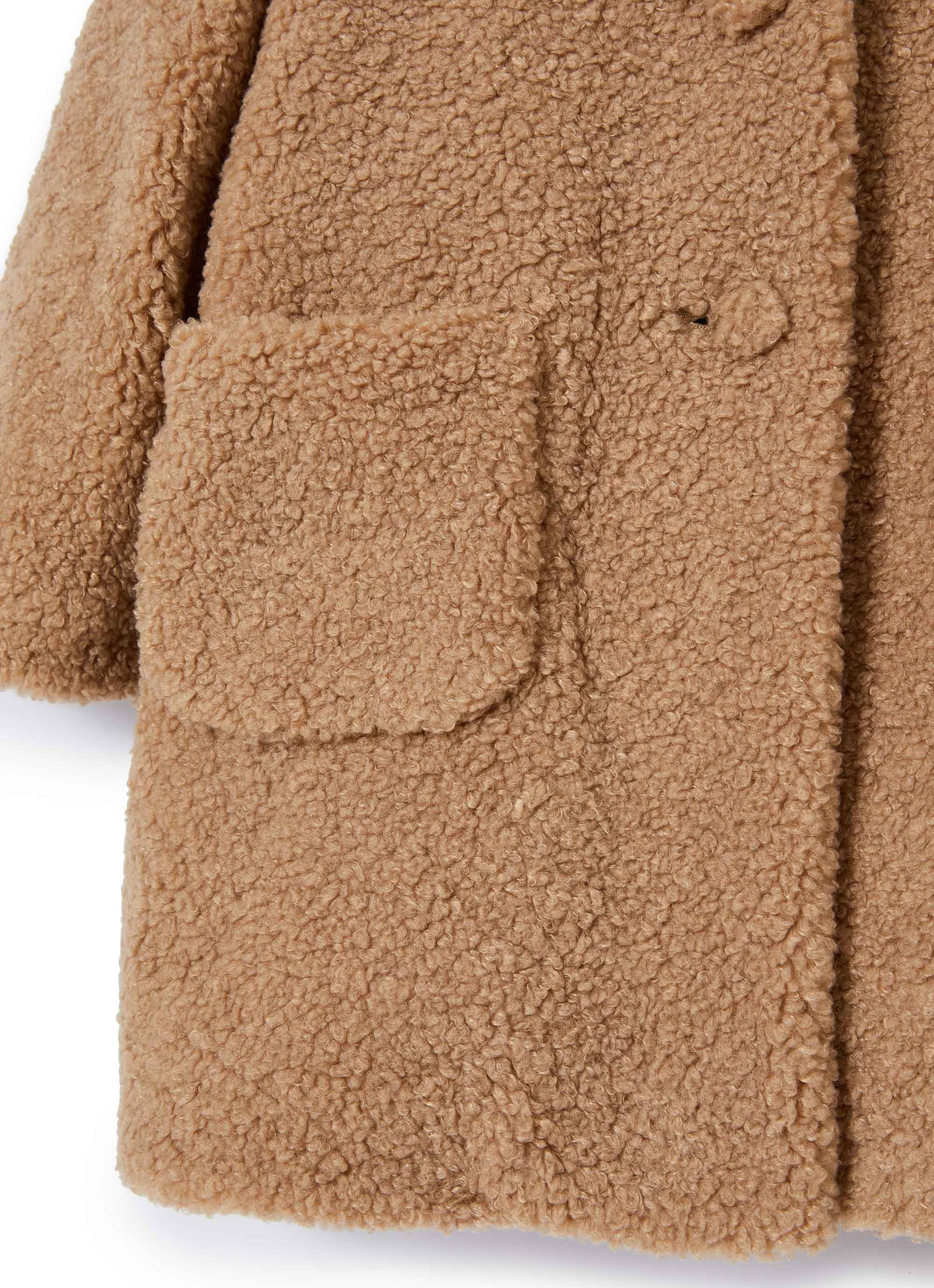 Girls Bran Beige Coat
