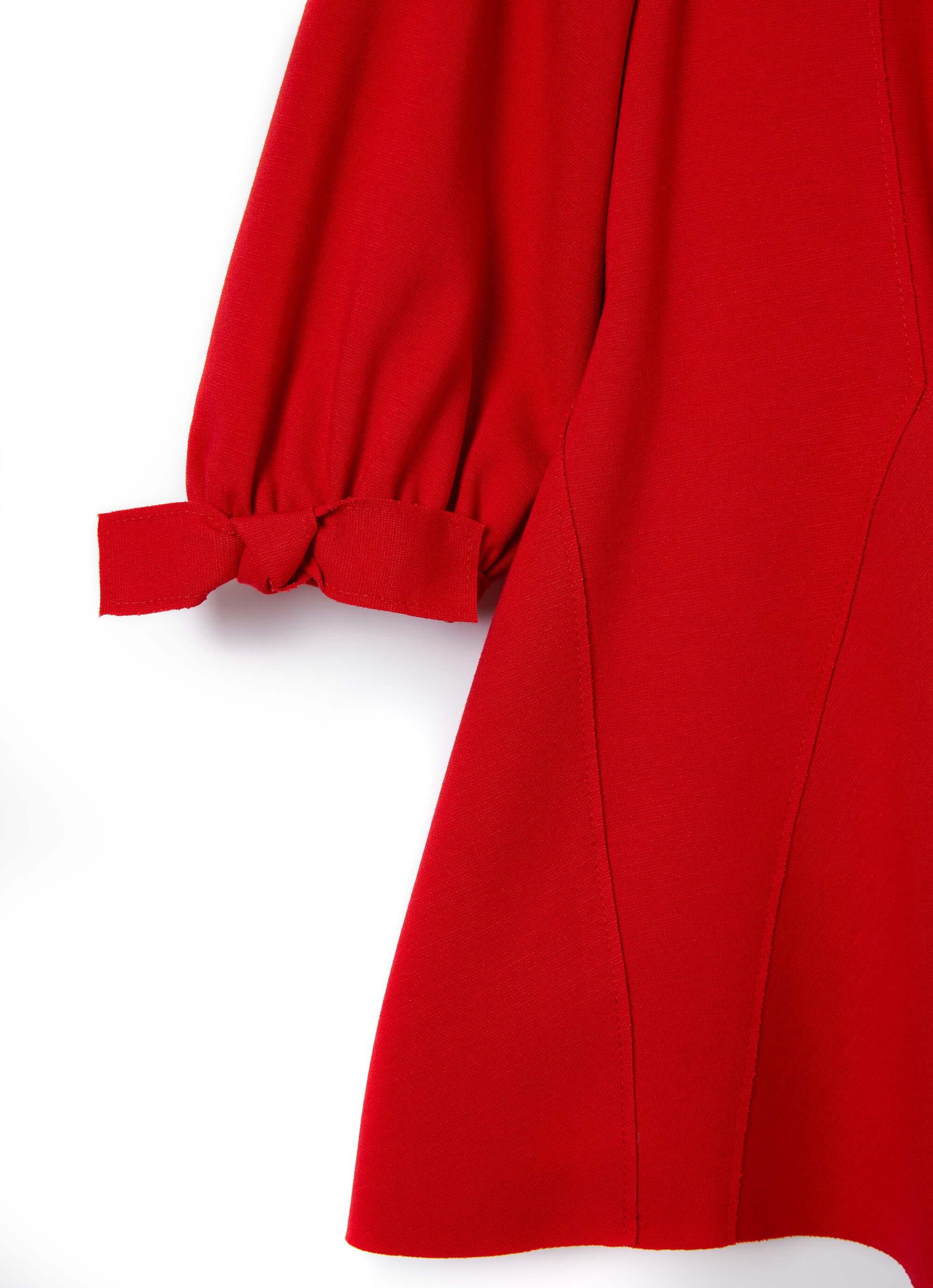 Girls Red Carnation Dress