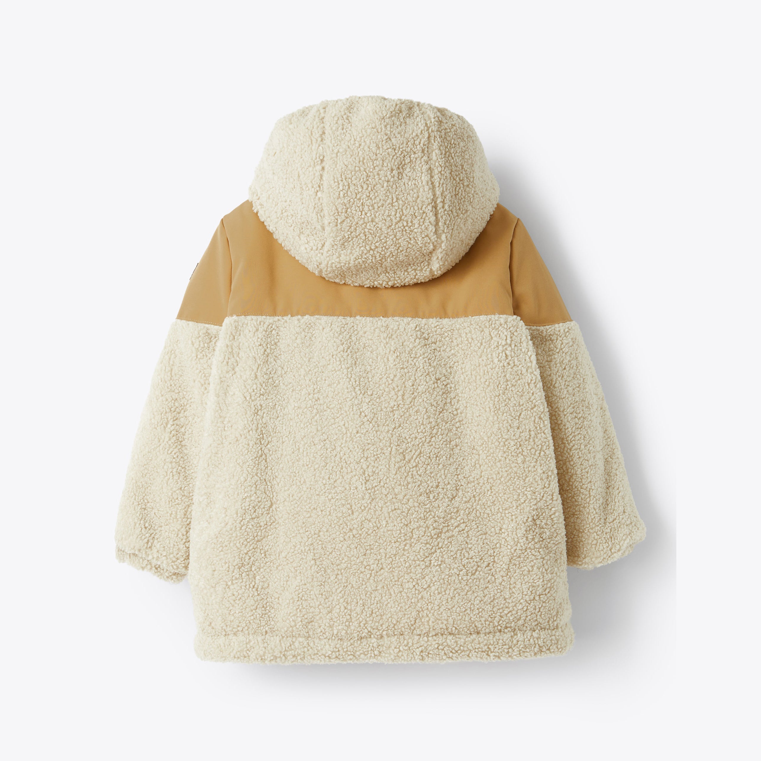 Boys & Girls Beige Padded Coat