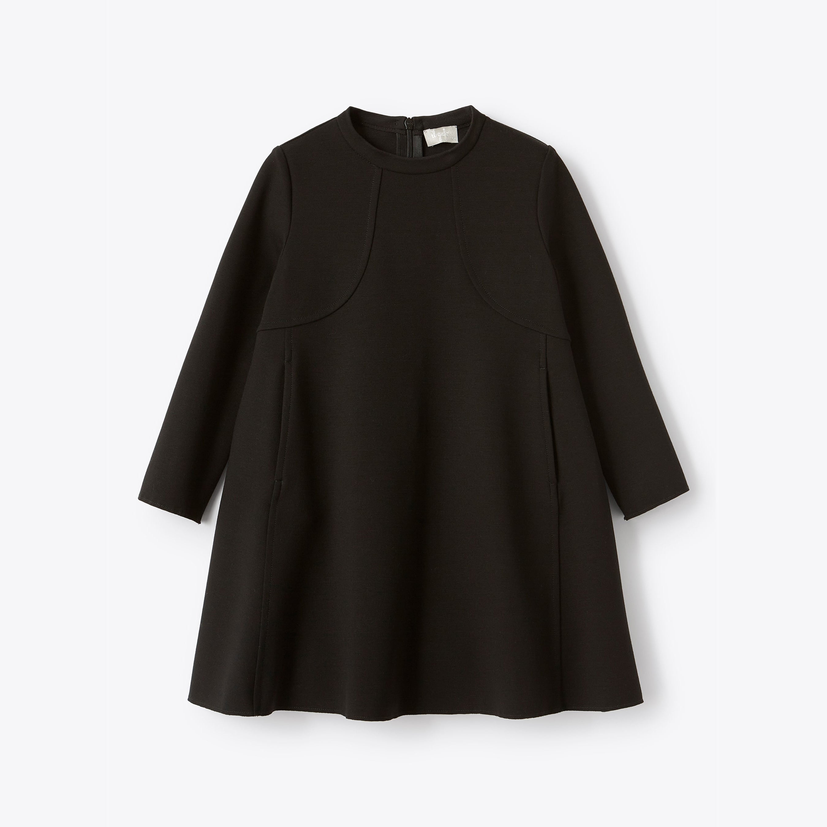 Girls Black Star Dress
