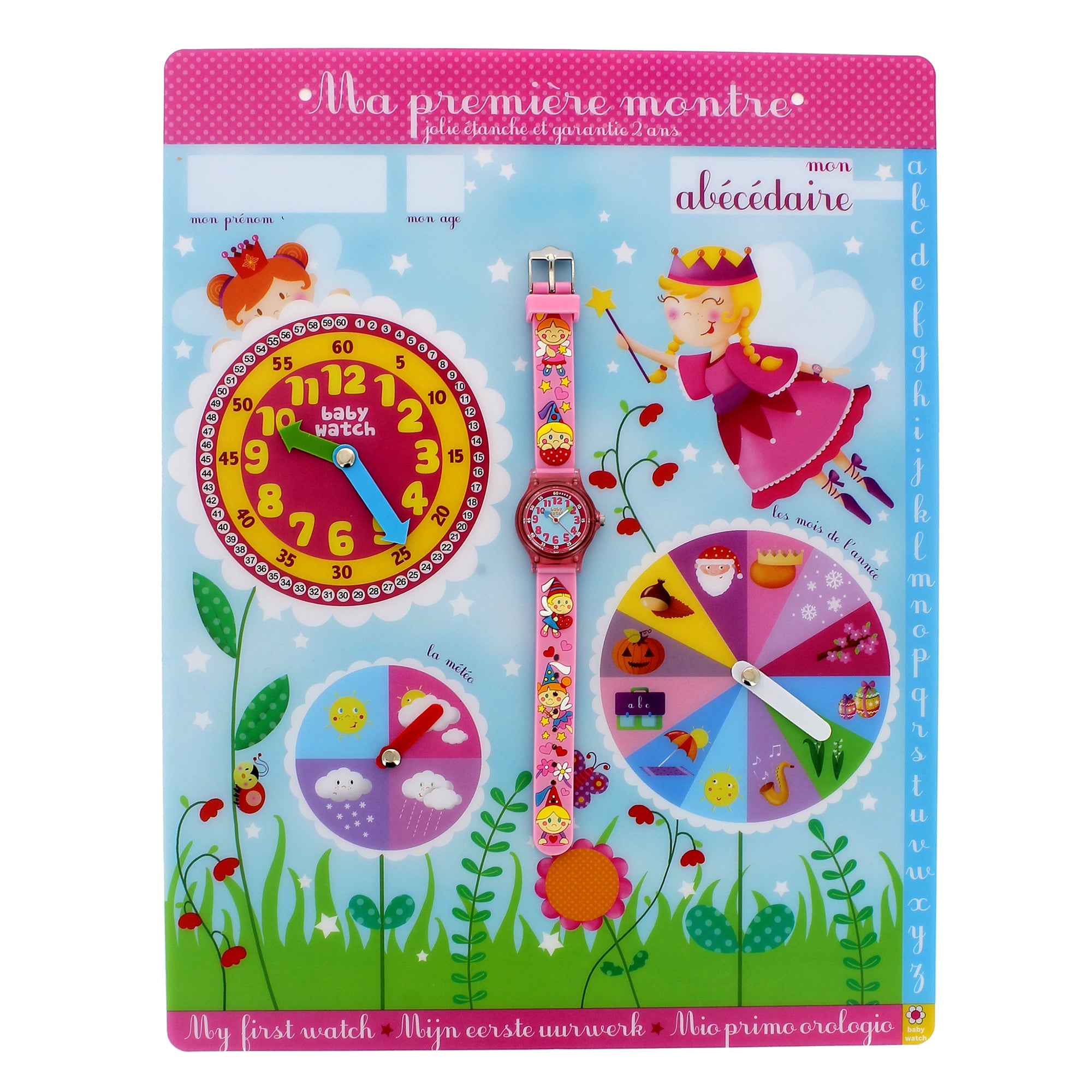 Girls Pink Fairy Watch（3-6Y）