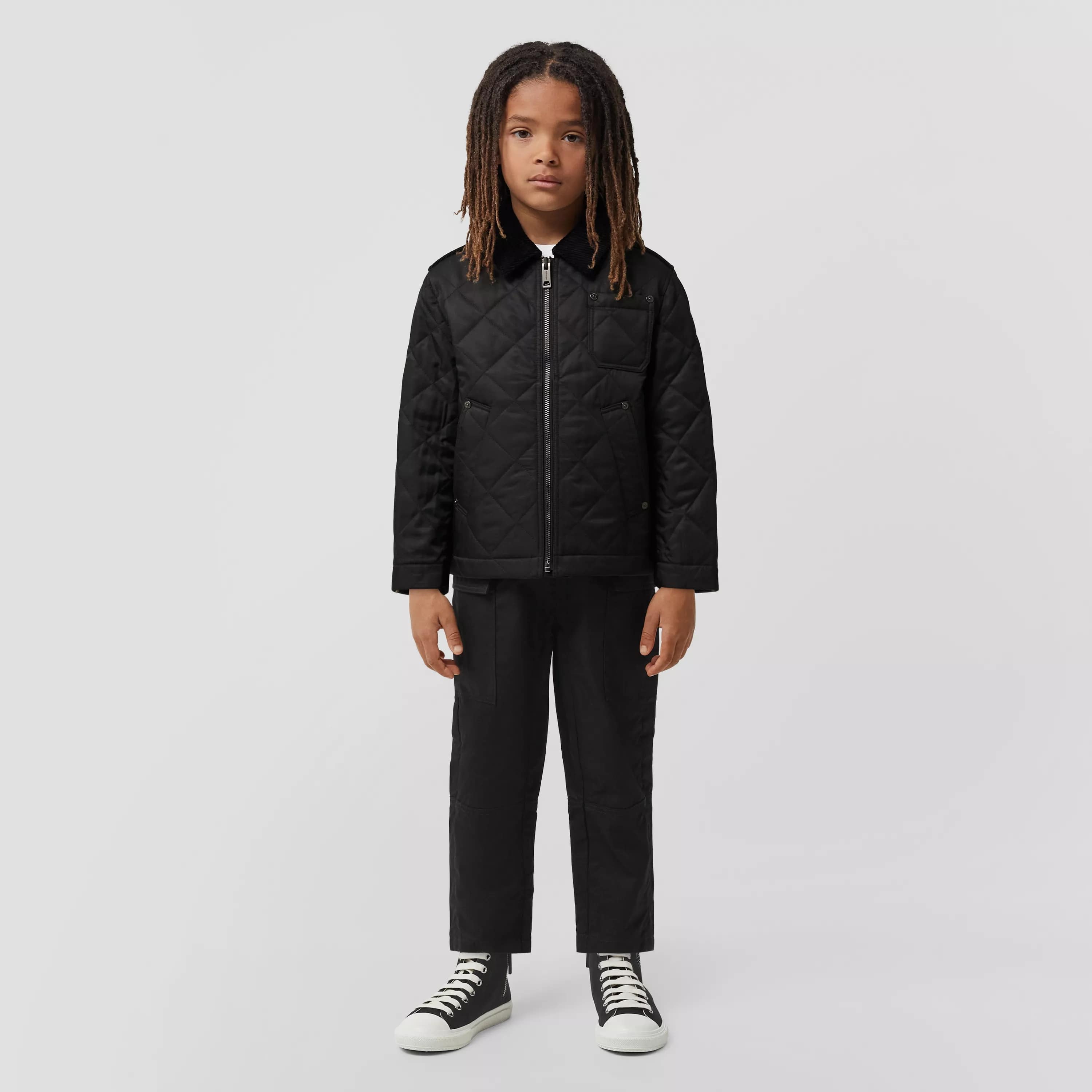 Boys & Girls Black Padded Jacket