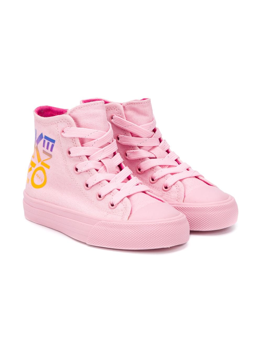 Girls Pink Logo Shoes