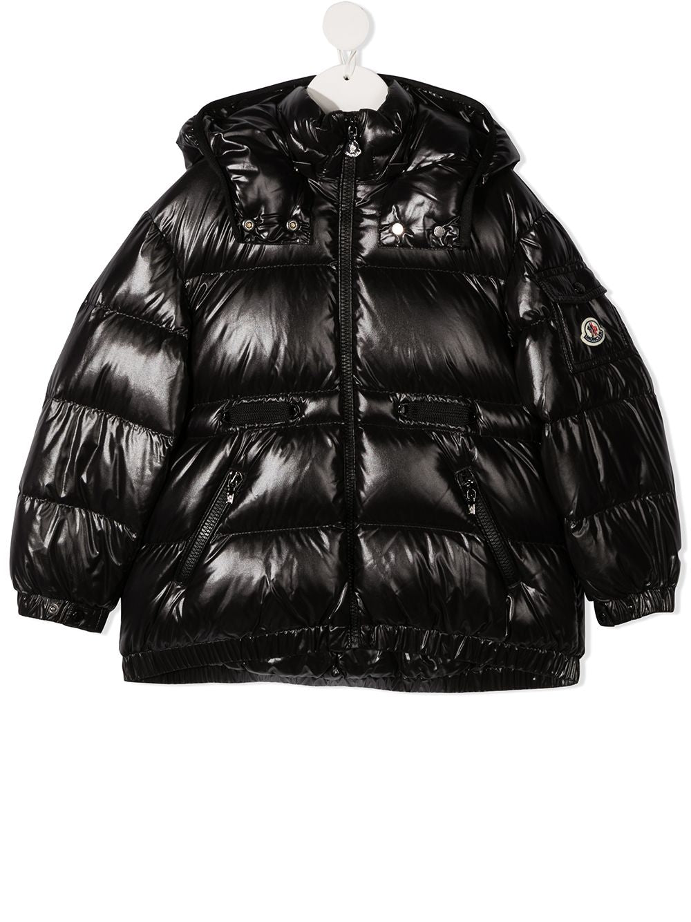 Girls Black BADYMORE Padded Down Jacket