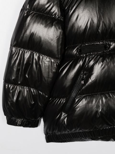 Girls Black BADYMORE Padded Down Jacket