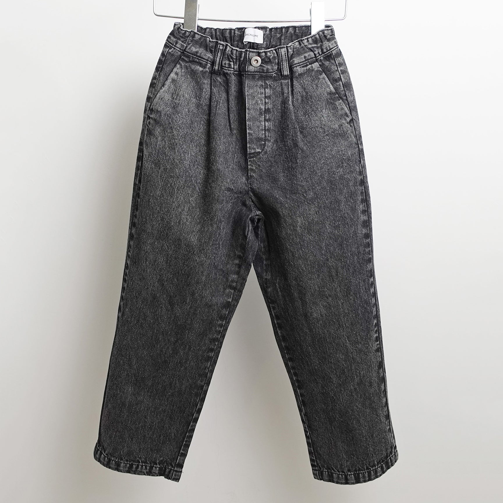 Boys & Girls Grey Denim Trousers