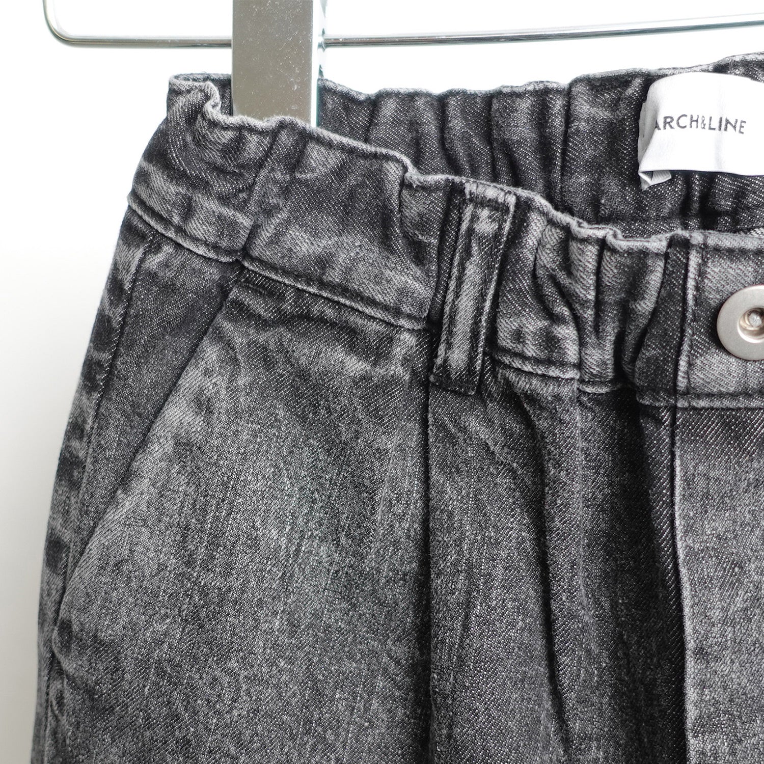 Boys & Girls Grey Denim Trousers