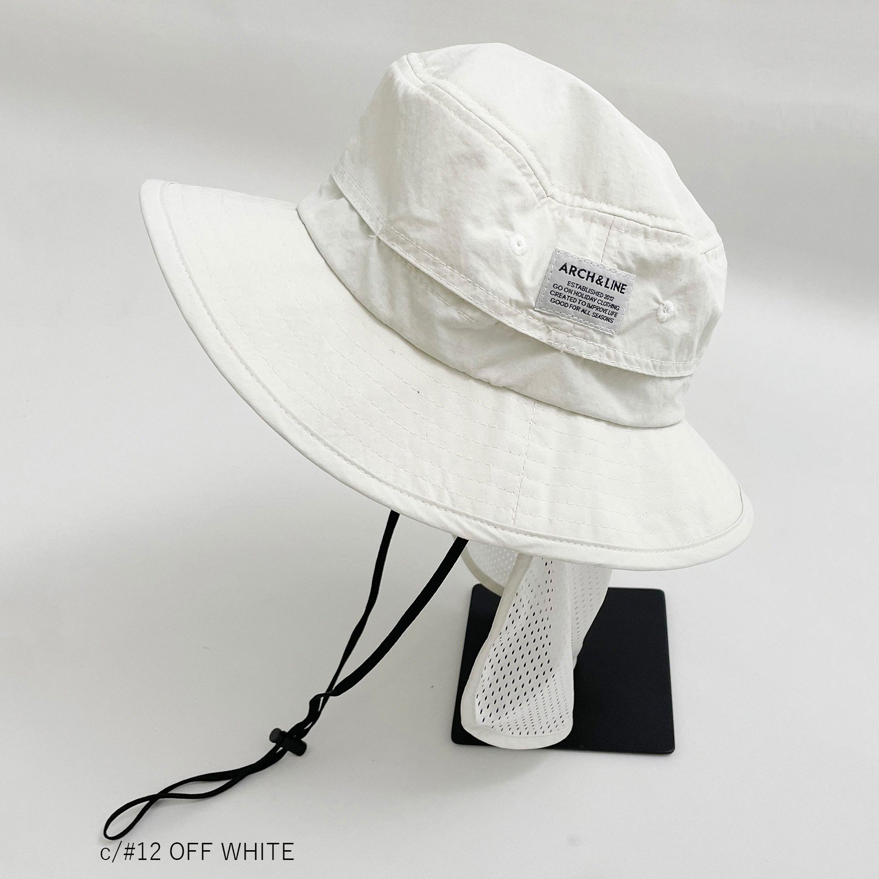 Boys & Girls White UV Hat