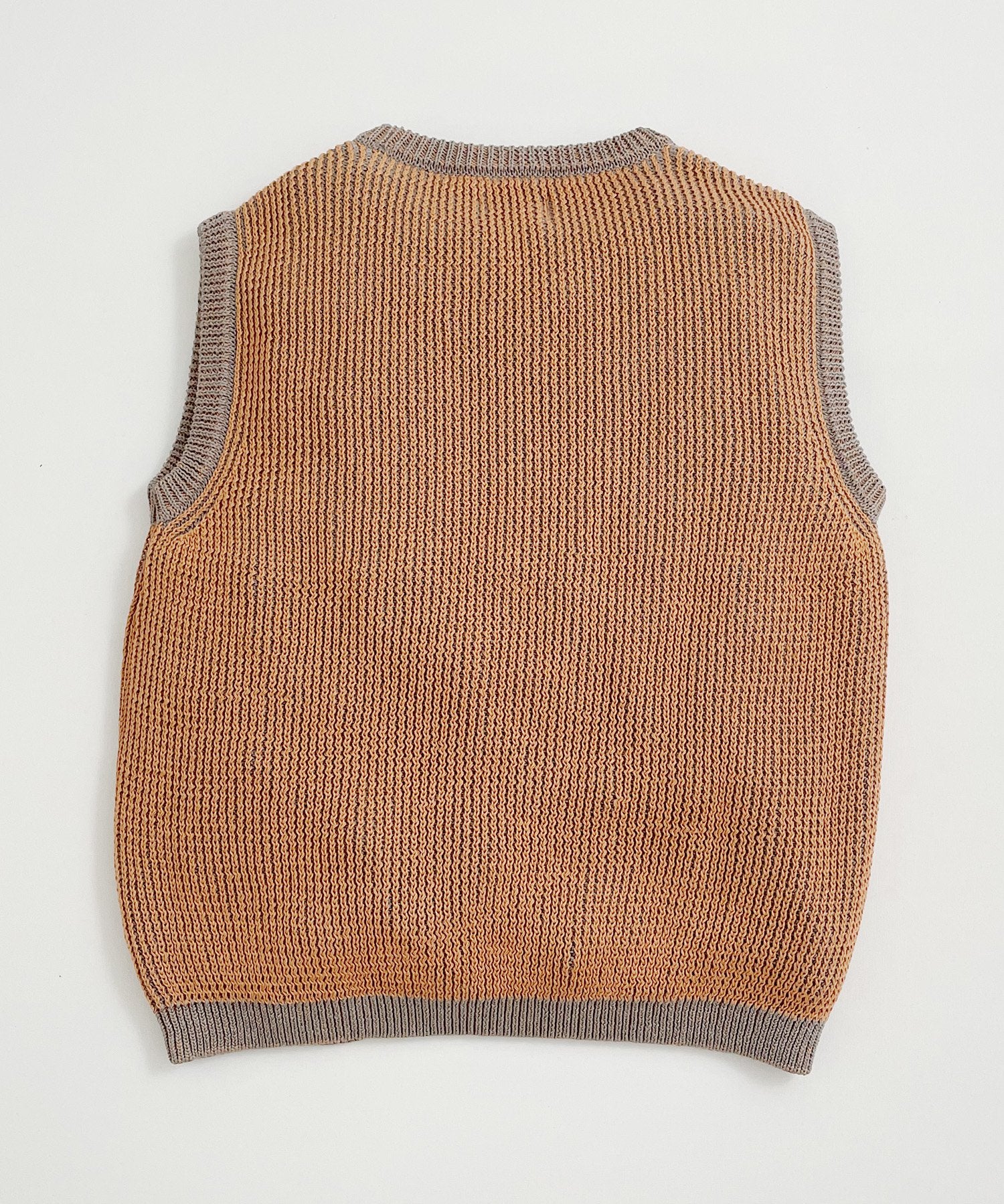 Boys & Girls Orange Knit Vest