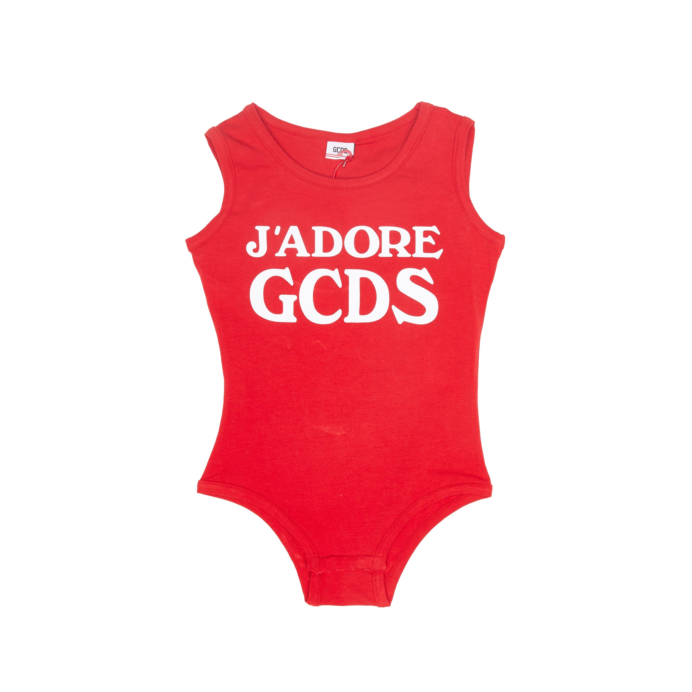 Girls Red Jersey Cotton Babysuits