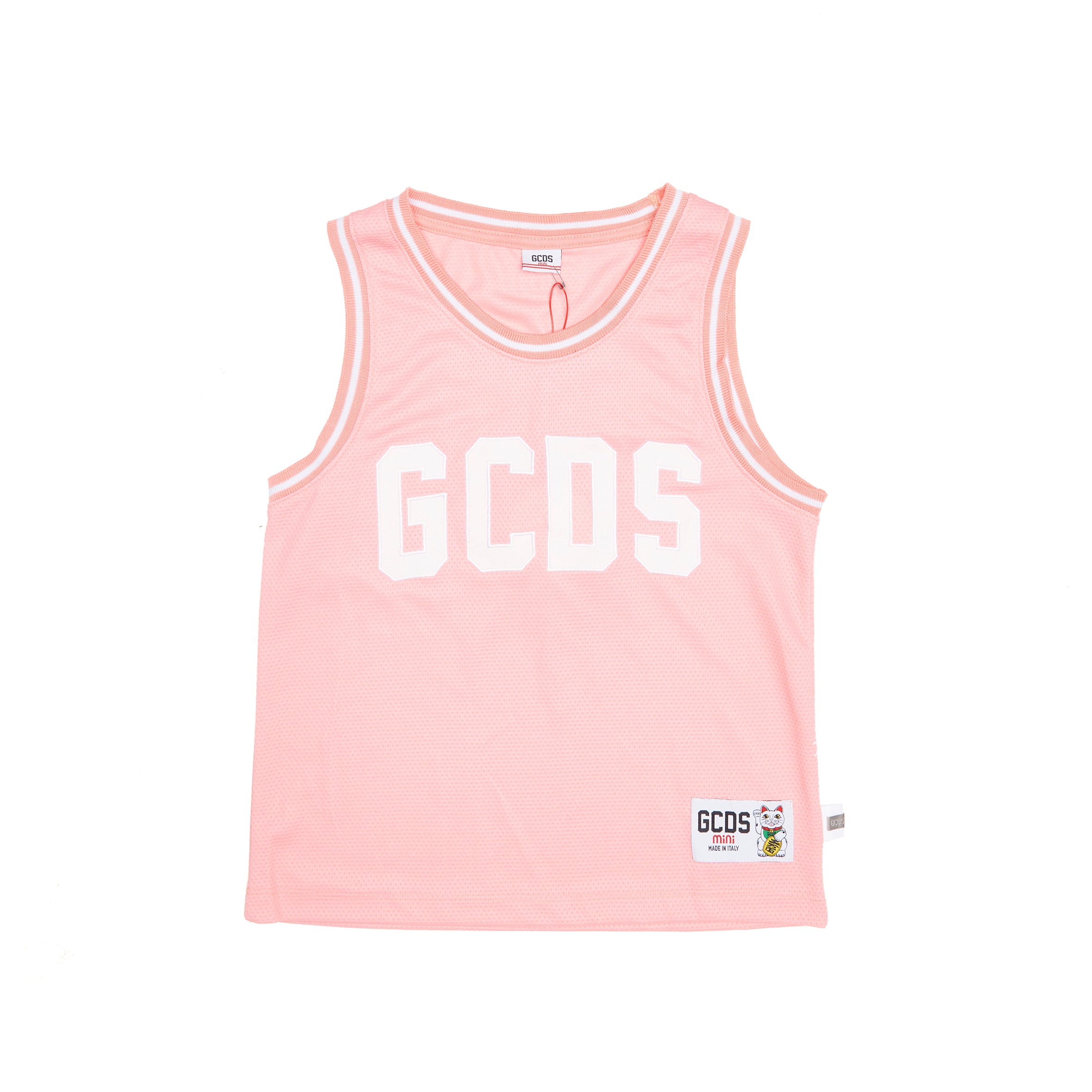 Boys & Girls Pink Logo Vest